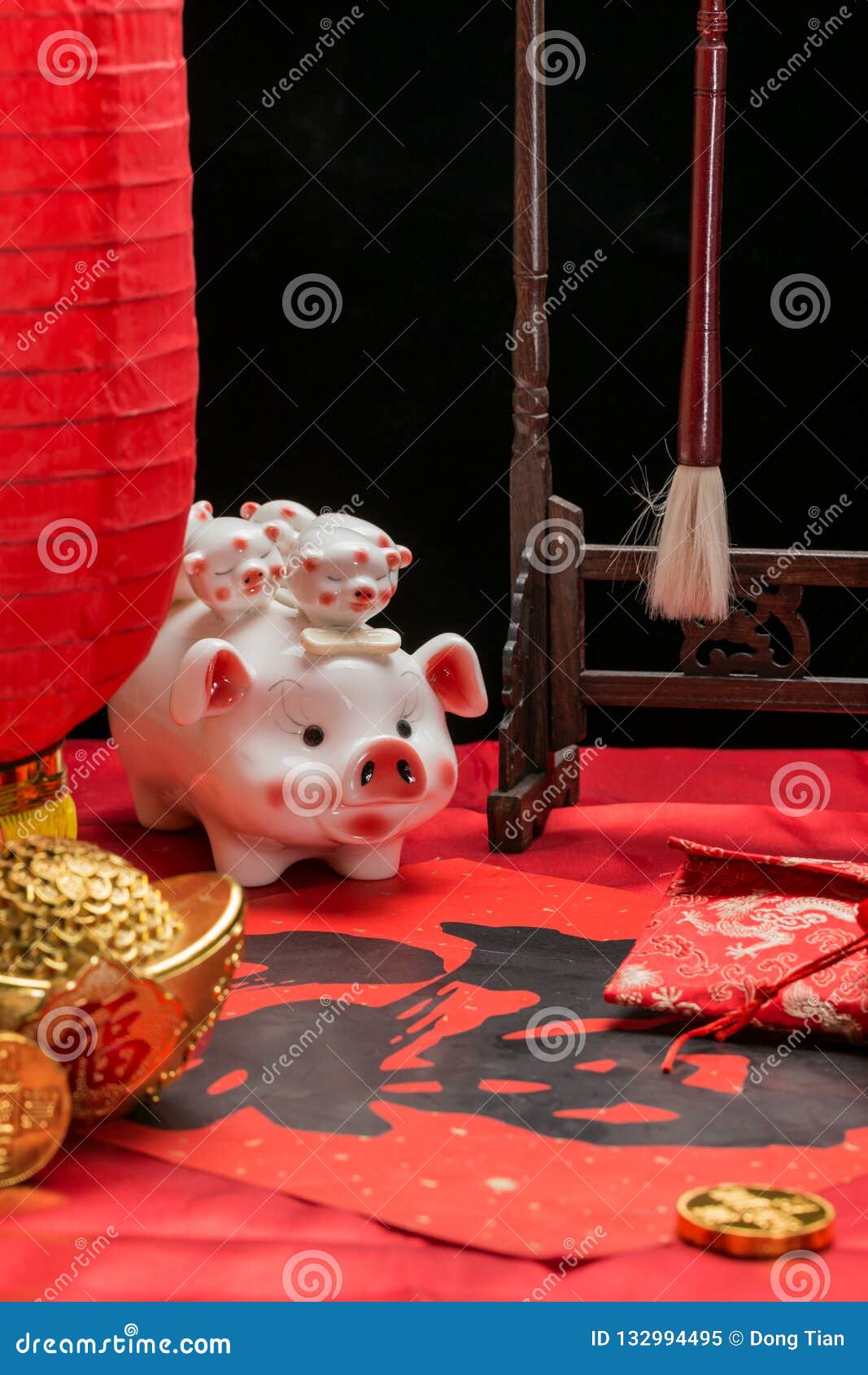 something-with-chinese-lunar-new-year-elements-stock-image-image-of