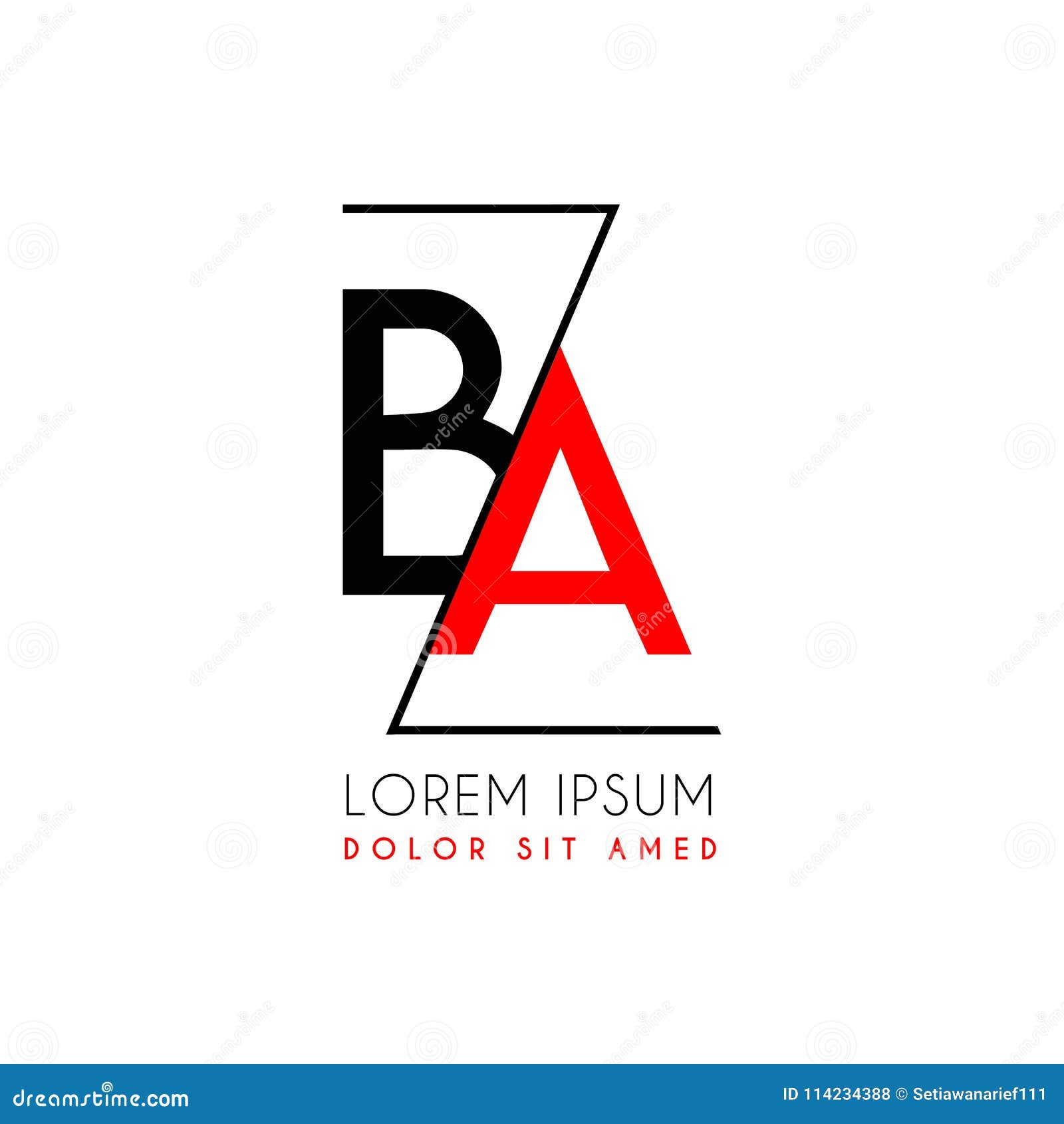 ba logo design