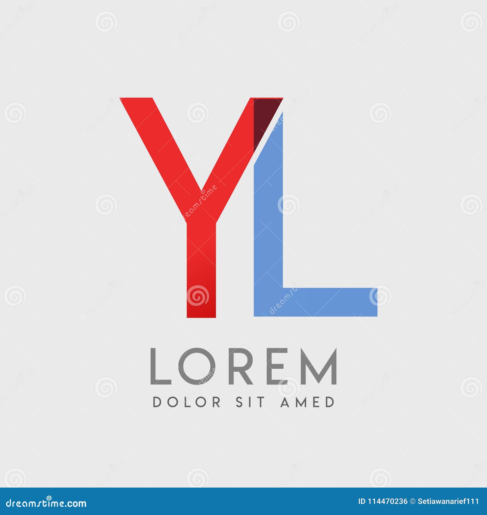 letter yl logo