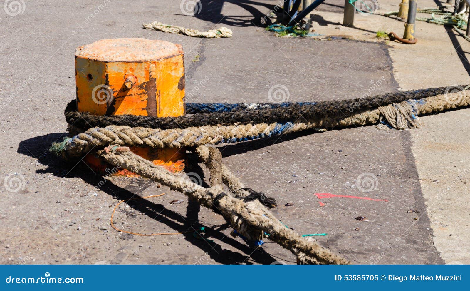 Something to anchor stock image. Image of concrete, solidity 53585705