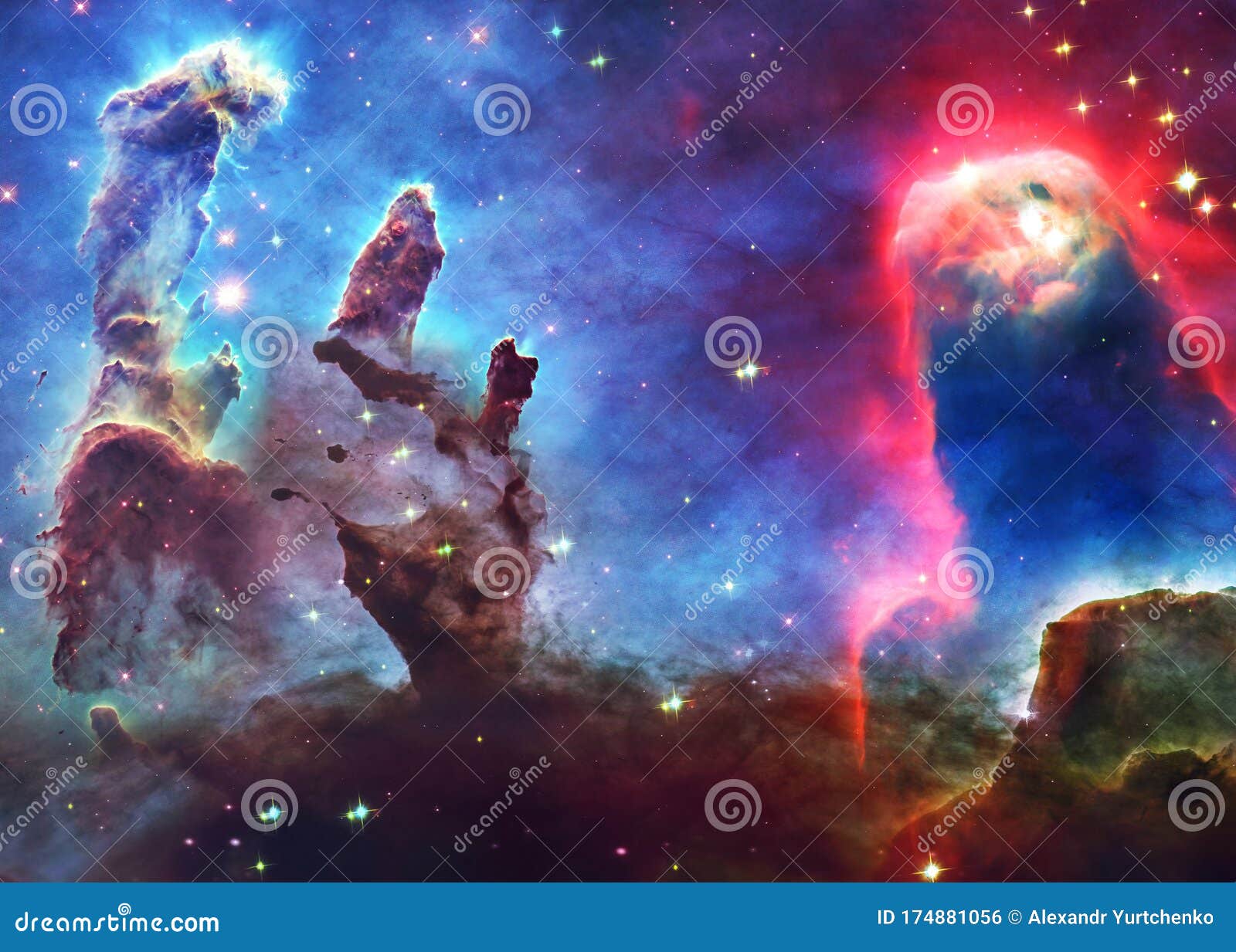 pillars of creation wallpaper