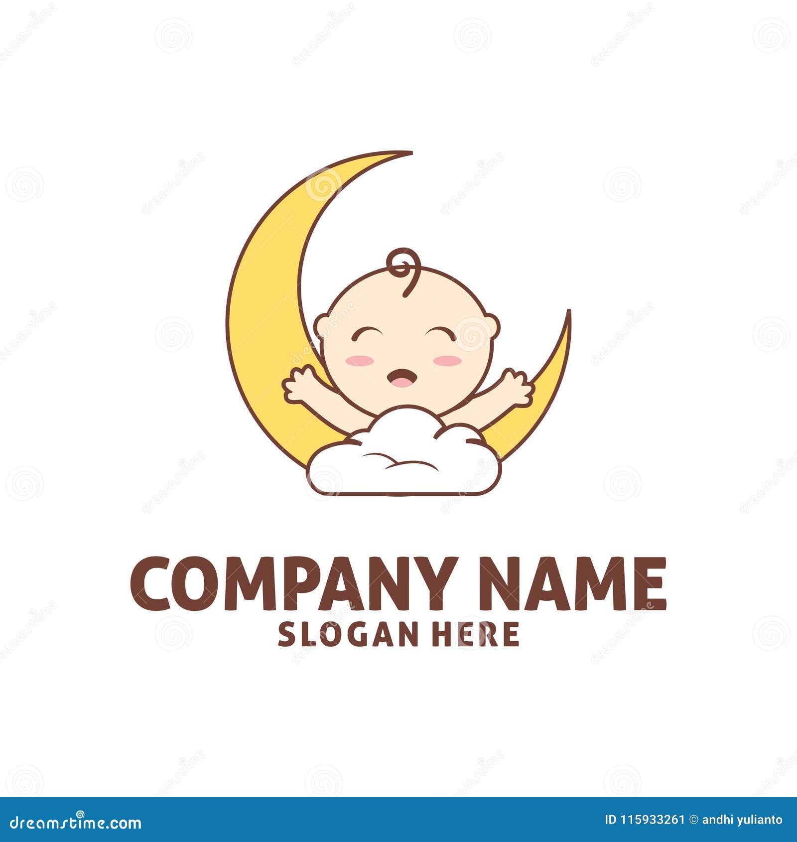 Sommeil Heureux De Bebe Dans La Conception De Logo D Icone De Boutique De Nuage Illustration Stock Illustration Du Concept Confort Sommeil Heureux De Bebe Dans La Conception De Logo D Icone De Boutique De Nuage Illustration Stock Illustration Du Concept Confort