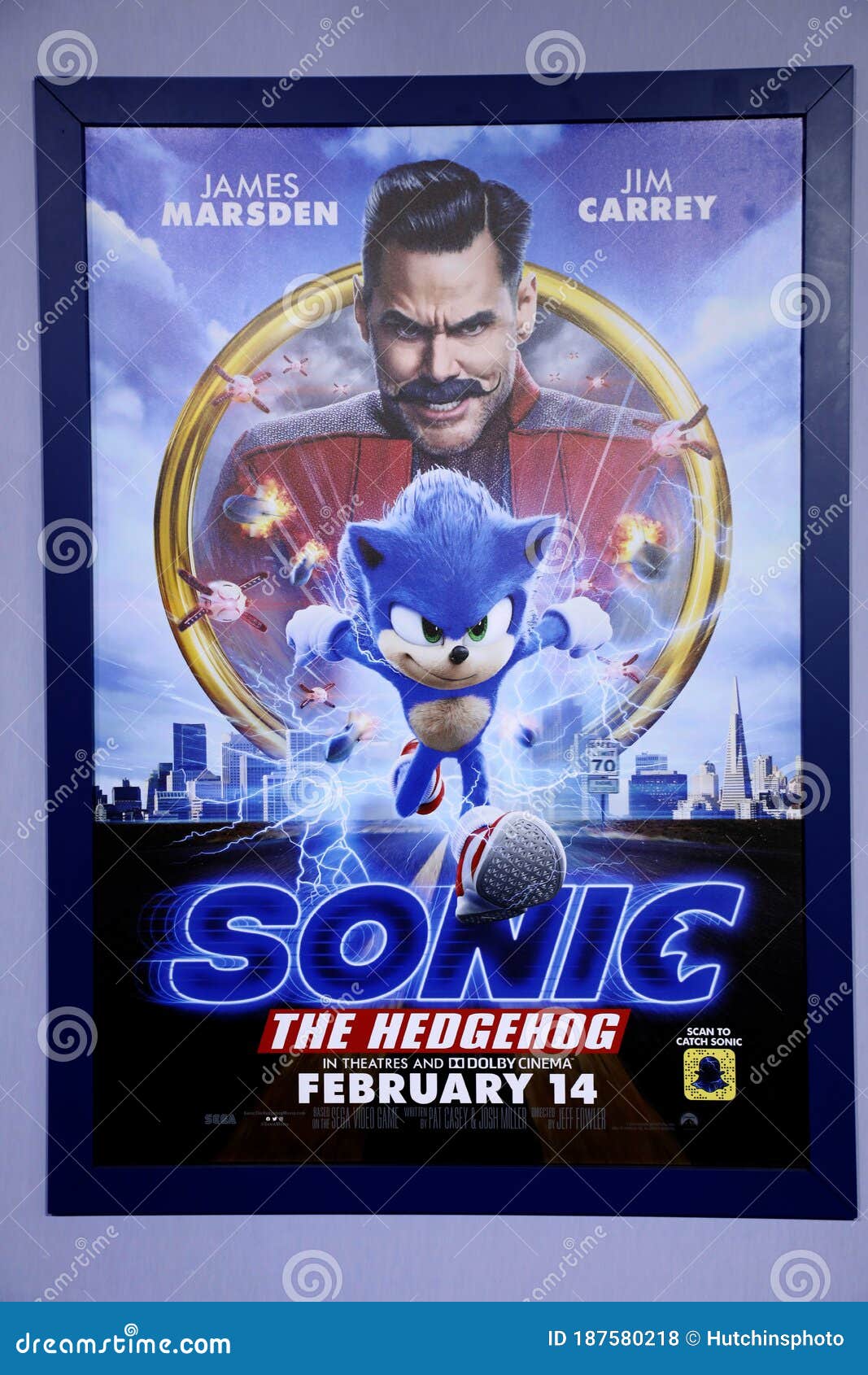 Sonic the Hedgehog (2020) Brazilian movie poster