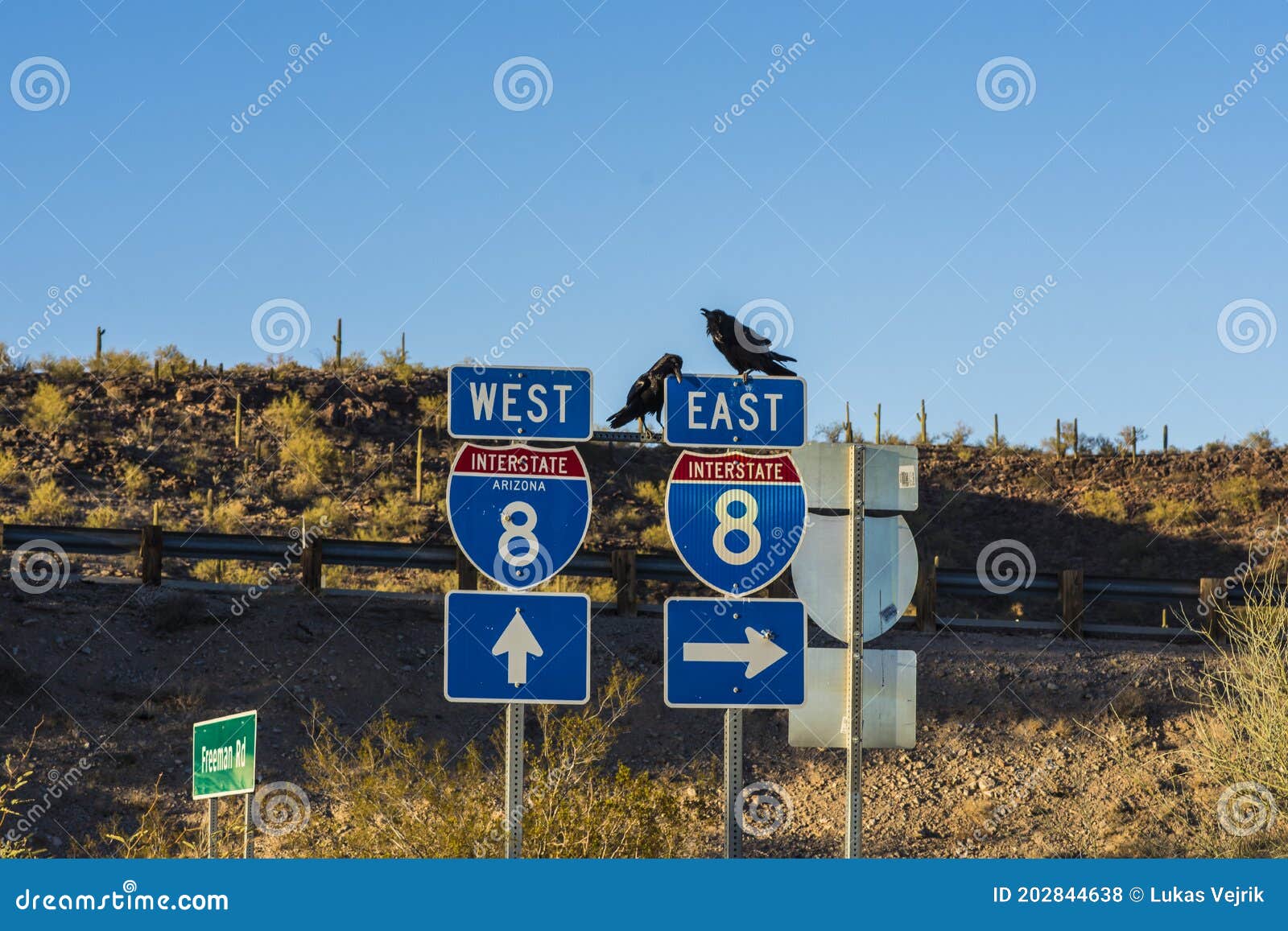 sonora, arizona: the traffic signs in arizona-sonora desert