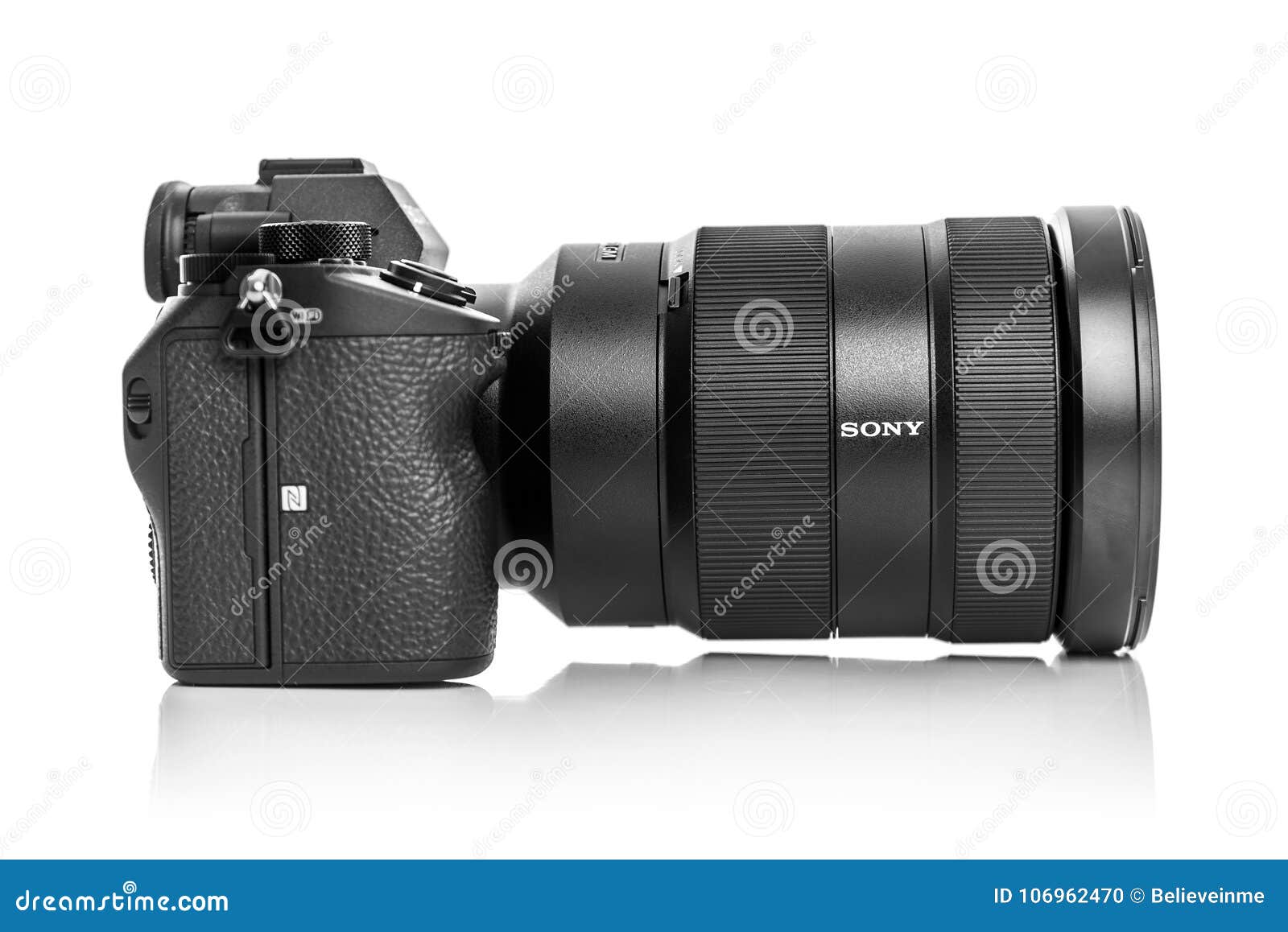 Sony Alpha A7R III Mirrorless Digital Camera. Editorial Image - Image