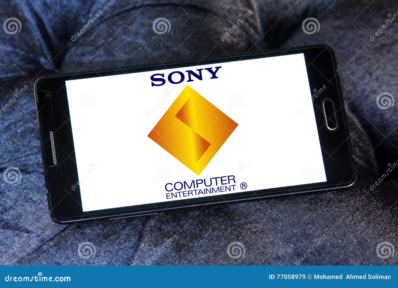 Sony Computer Entertainment Logo Editorial Stock Image Image of