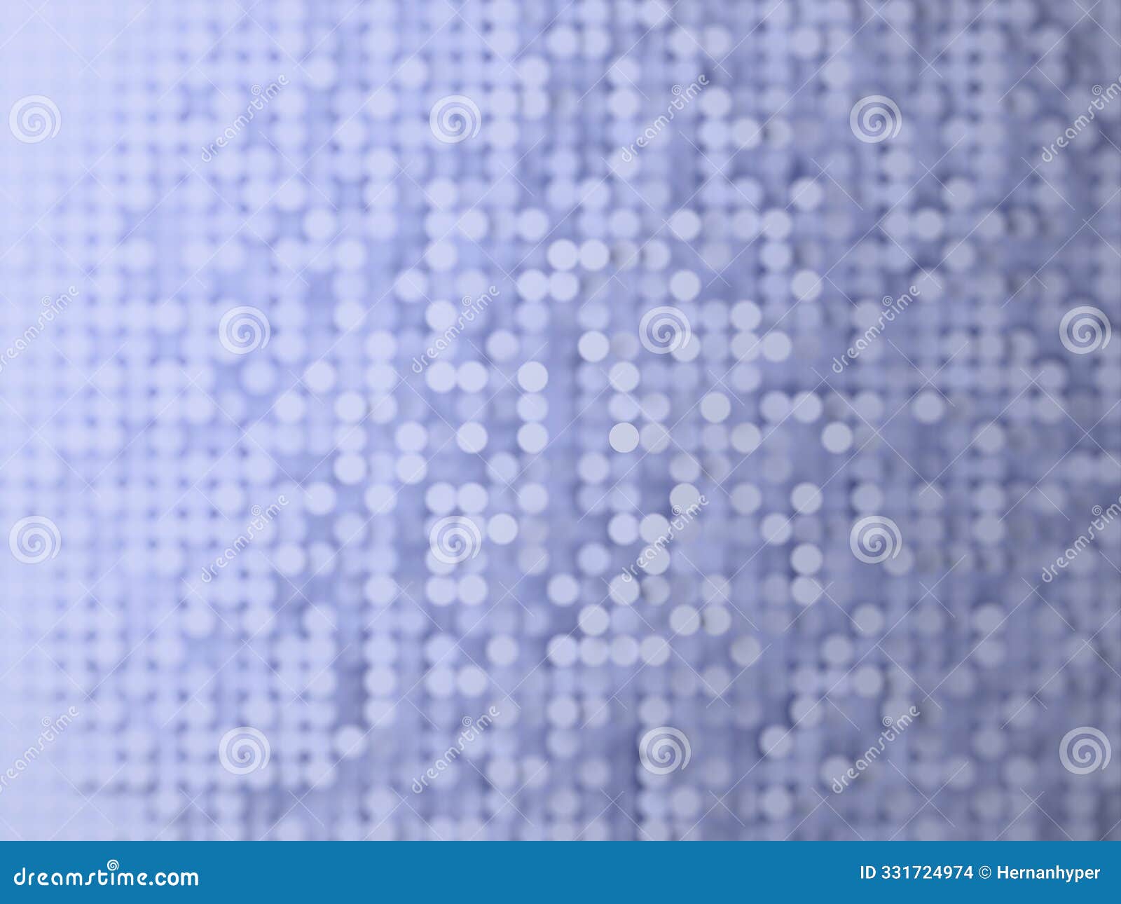 soothing pattern of circles in gradient of shades of chambray blue. digital 3d rendering