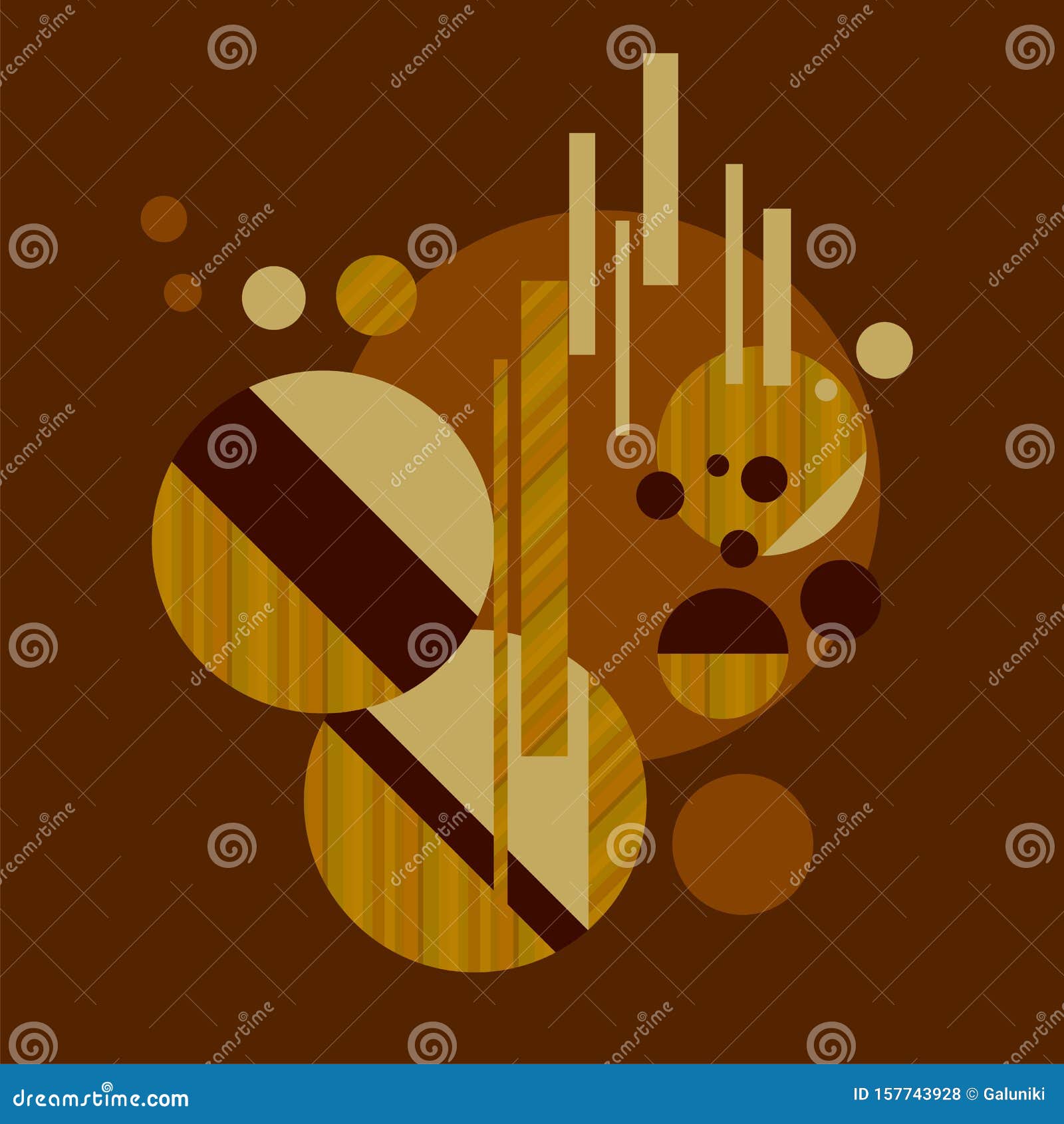 sophisticated geometric  with wood texture