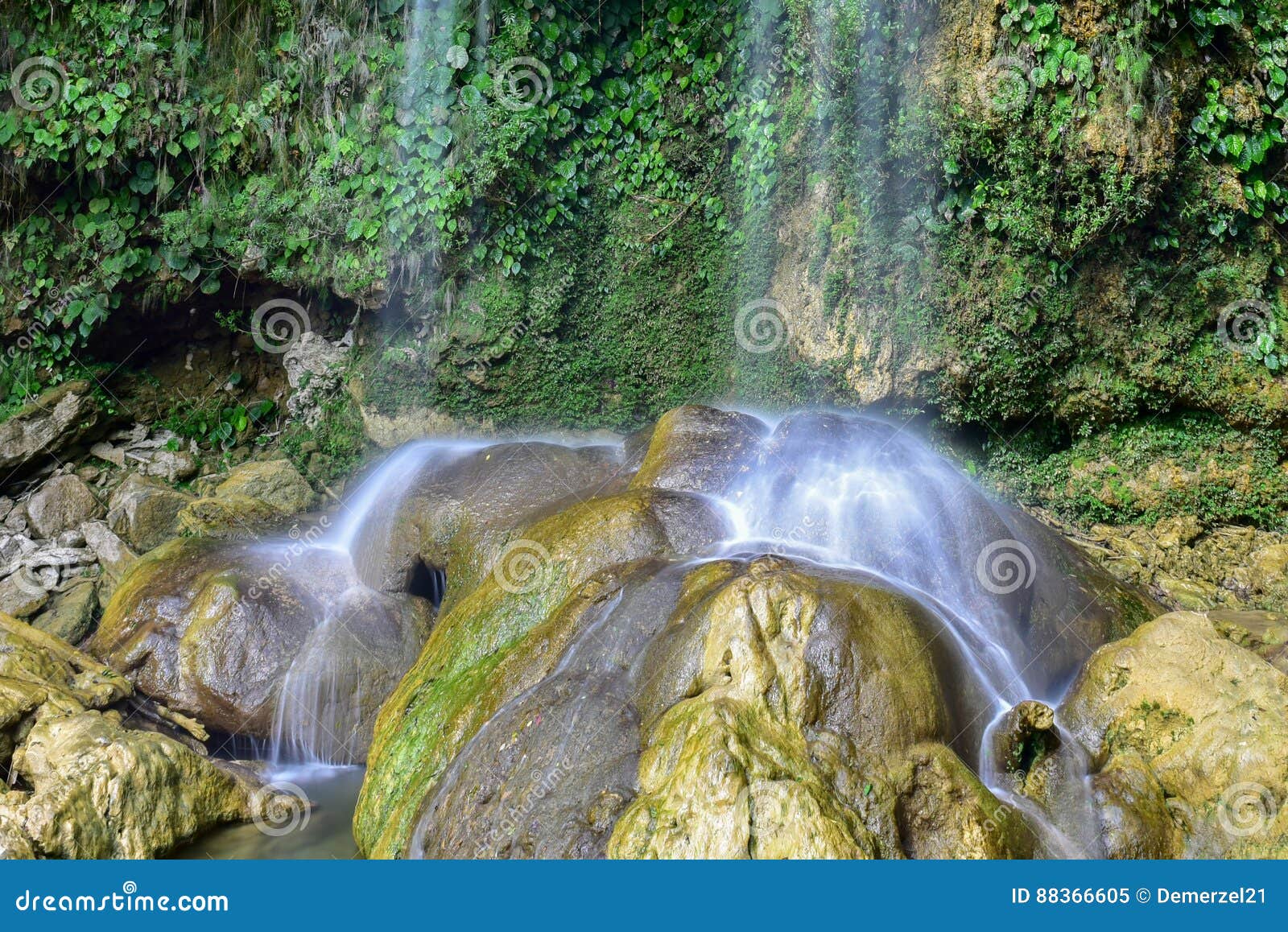 soroa waterfall - pinar del rio, cuba