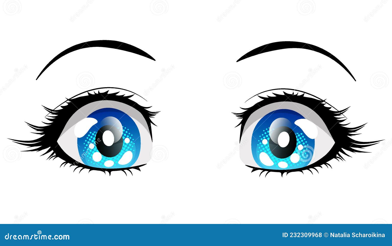 Sorprendido Ojos Azules Anime Chica. Ilustración Vectorial En Estilo Manga Aislado En Fondo Blanco. Ilustración del Vector - Ilustración de descontentado, humano: 232309968 Sorprendido Ojos Azules Anime Chica. Ilustración Vectorial En Estilo Manga Aislado En Fondo Blanco. Ilustración del Vector - Ilustración de descontentado, humano: 232309968