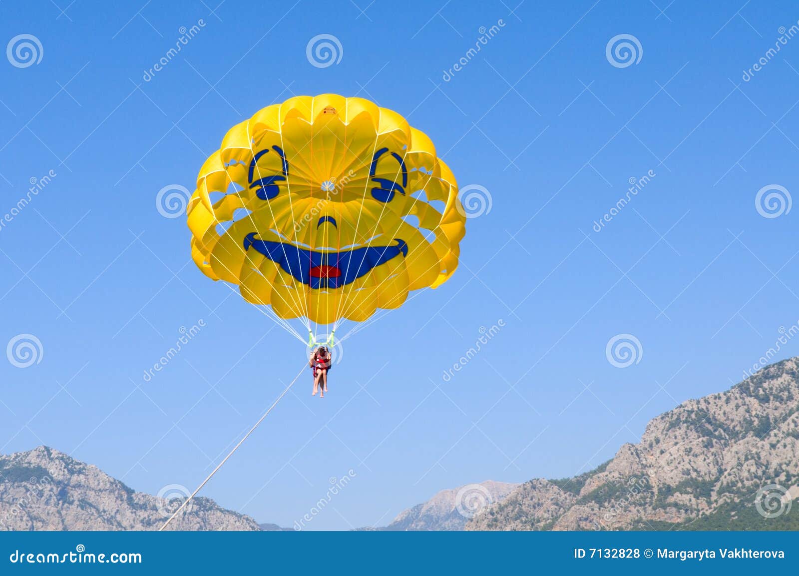 Sorridere Divertente Dei Paracadute Fotografia Stock Immagine Di Sport Paracadute