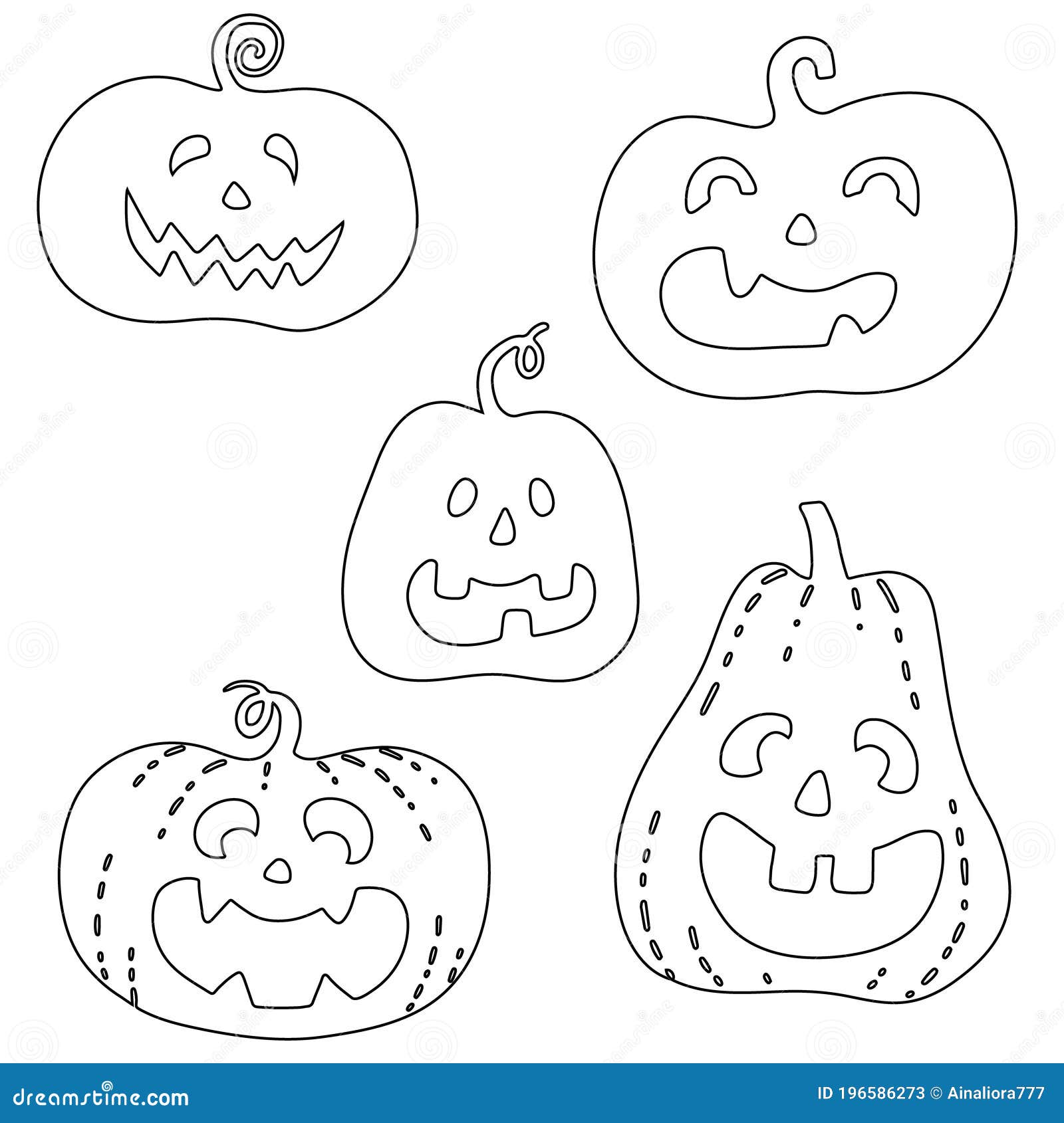 Desenho de Abóbora de Halloween na Cruz para Colorir - Colorir.com