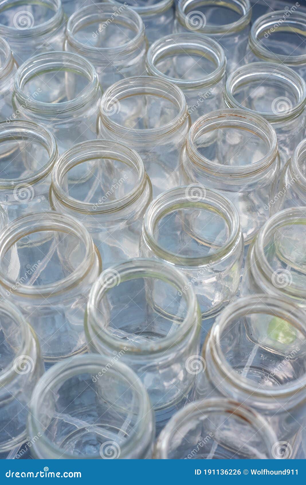 Sorting and Collection of Glass Containers for Recycling and Reuse