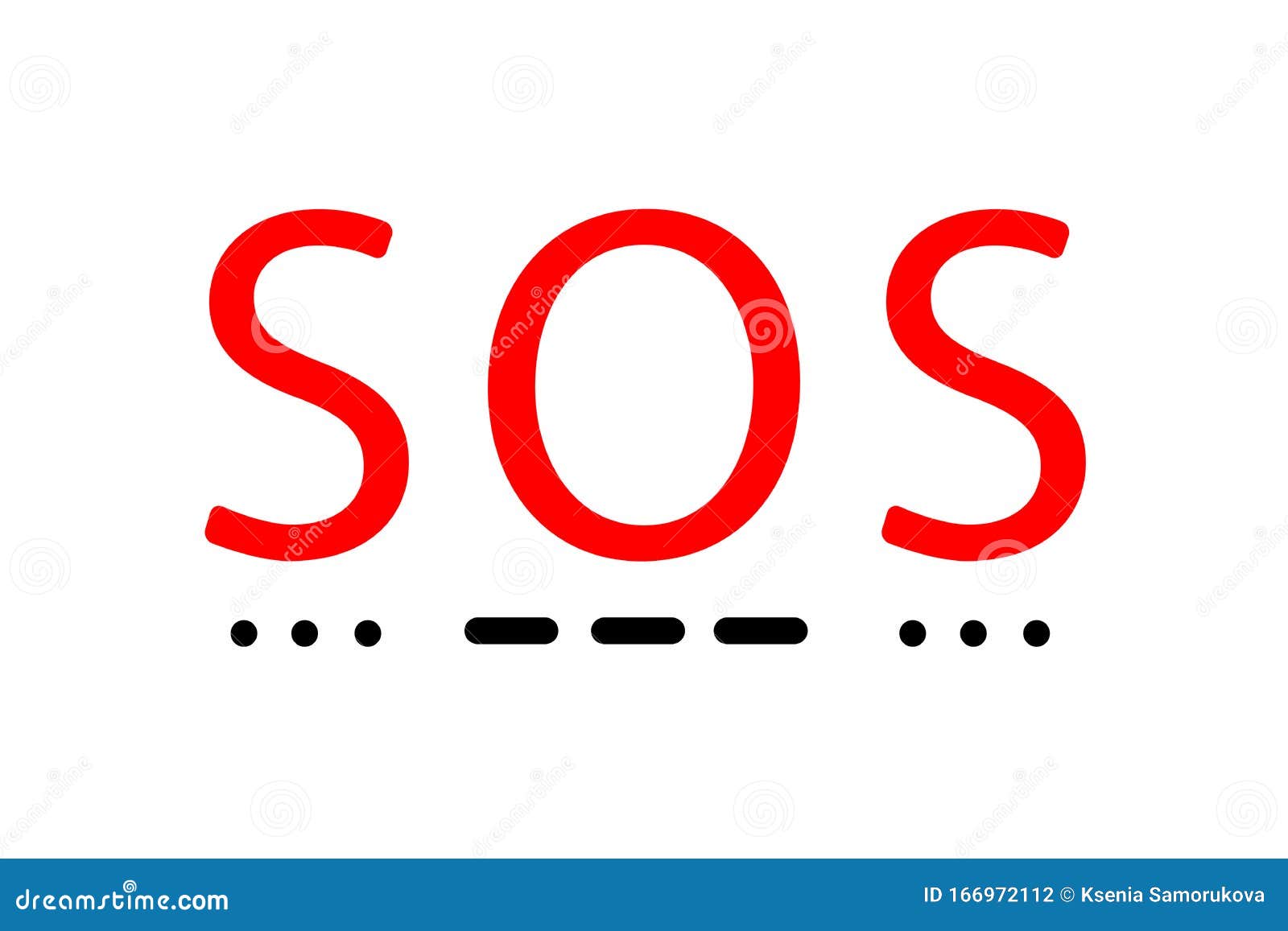 what does sos mean in morse code