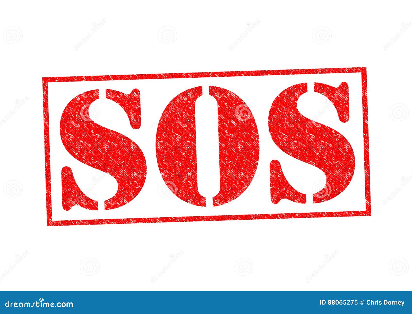 sos rubber stamp