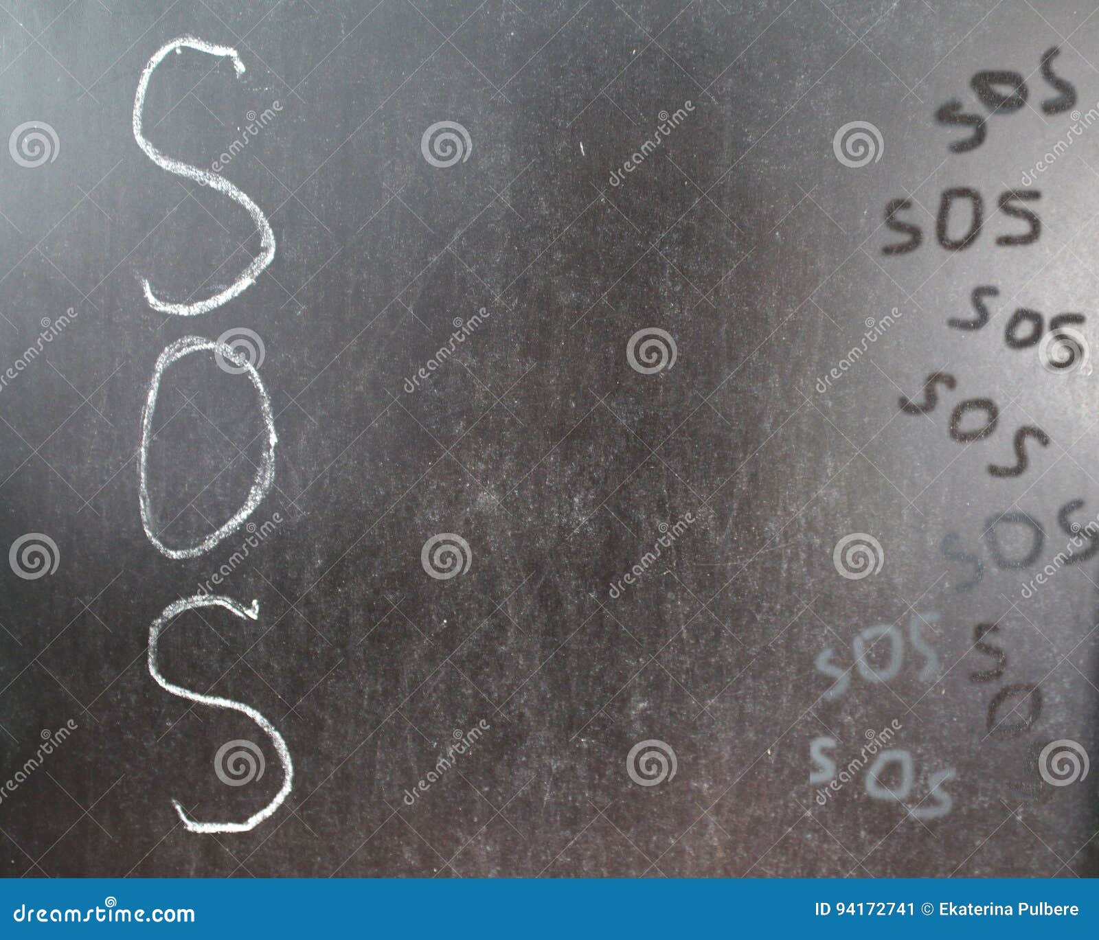 SOS stock image. Image of black, background, signal, international