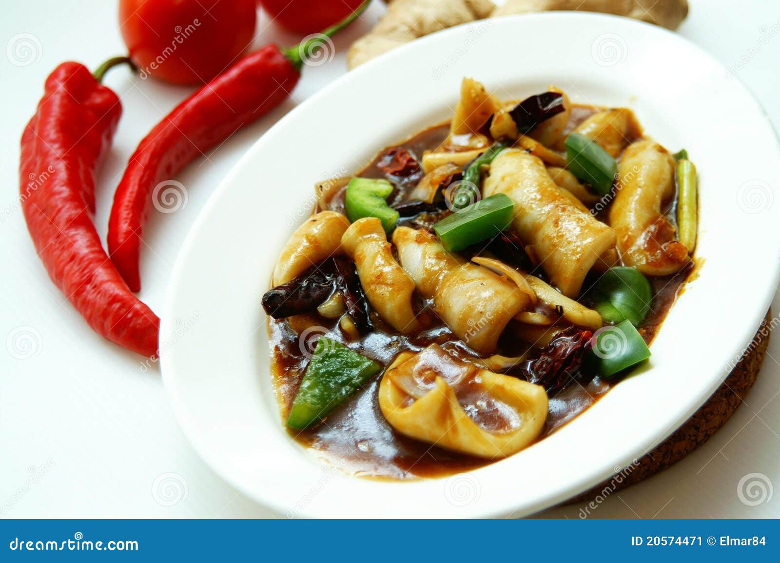 Sotong Masak Kicap Stock Image Image Of Original Ginger 20574471