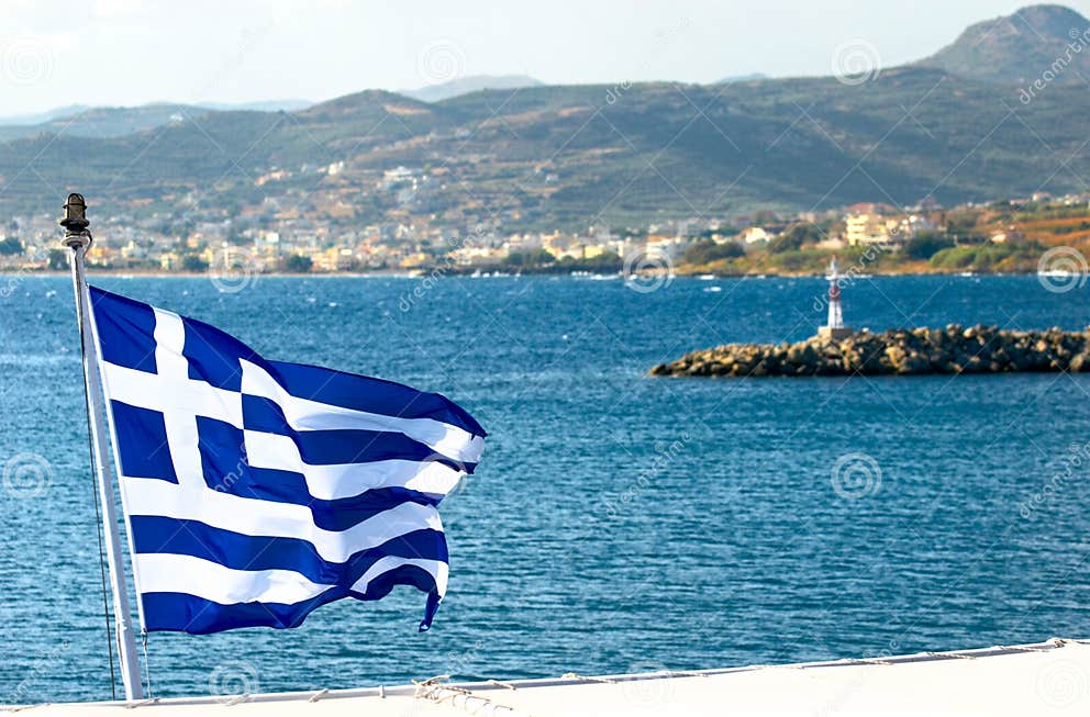 Souda bay. Crete. Greece. stock photo. Image of mediterranean 6090546