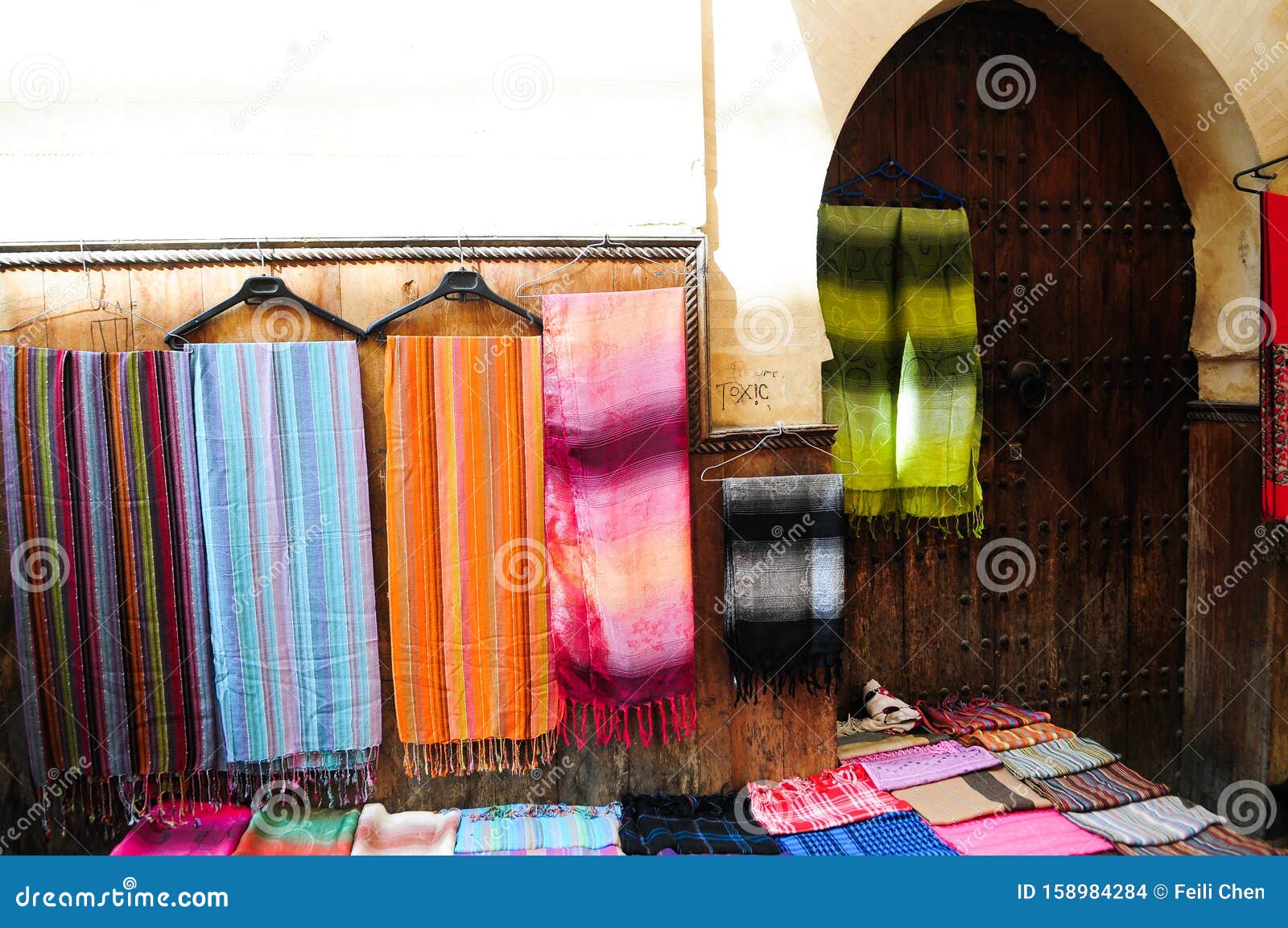 souk in medina of faz