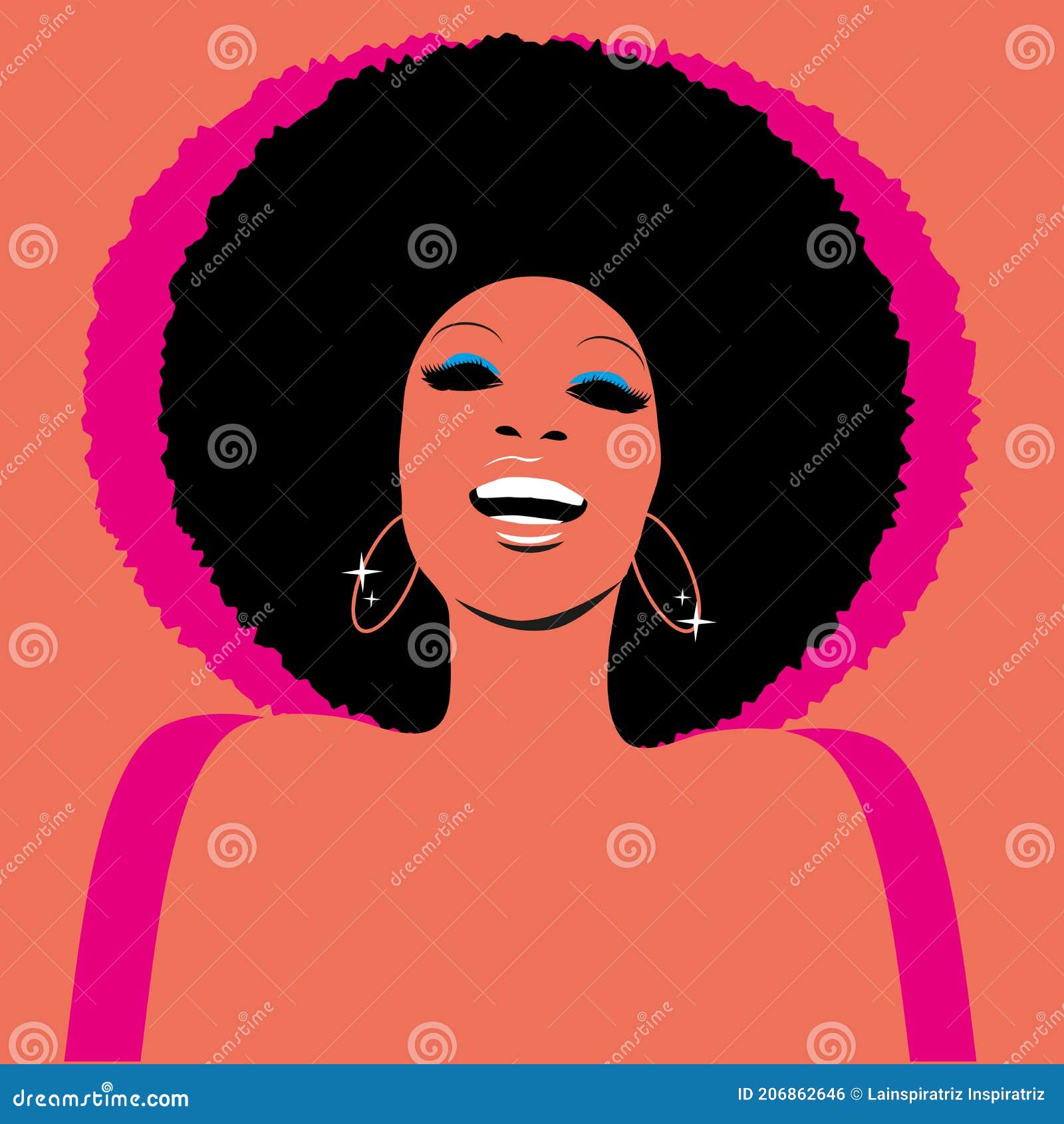 Funk Music Woman Afro Stock Illustrations – 139 Funk Music Woman Afro Stock  Illustrations, Vectors & Clipart - Dreamstime