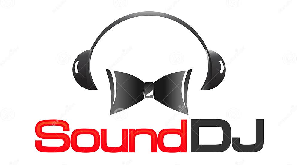 Sound DJ logo stock vector. Illustration of abstract - 23420991