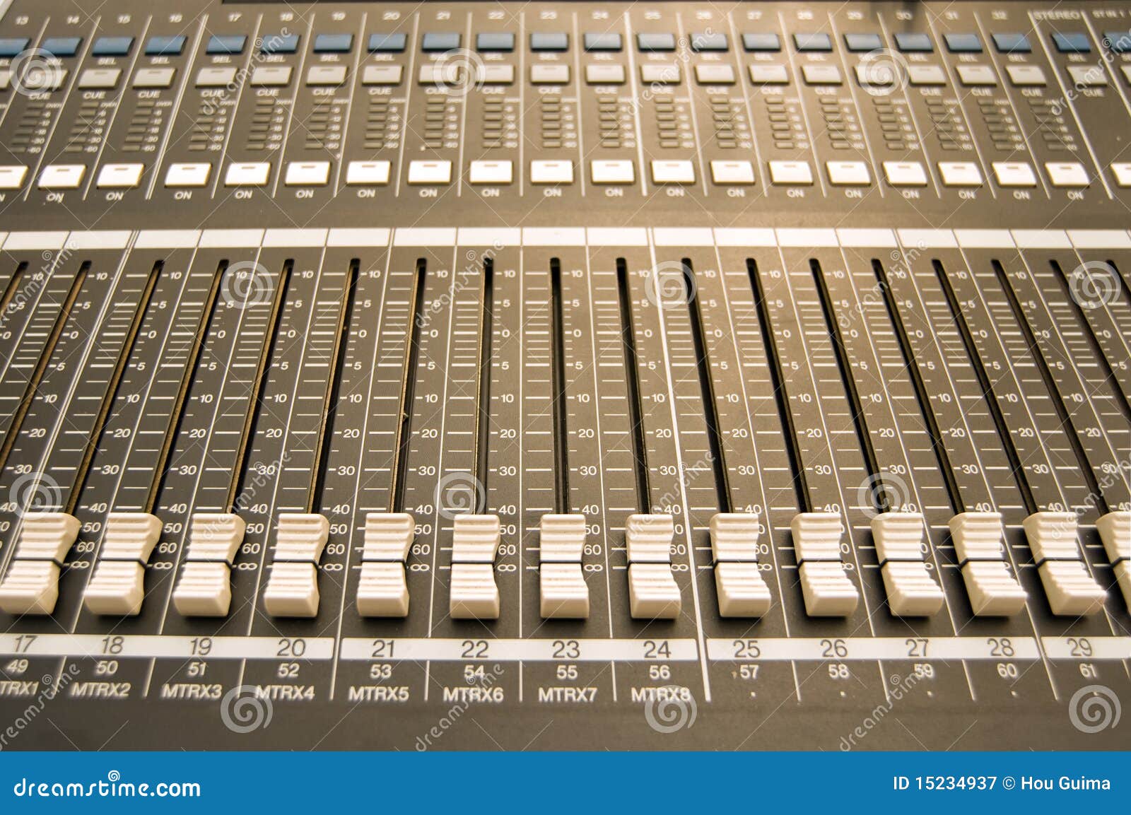 Sound knobs stock image. Image of button, microphone 15234937