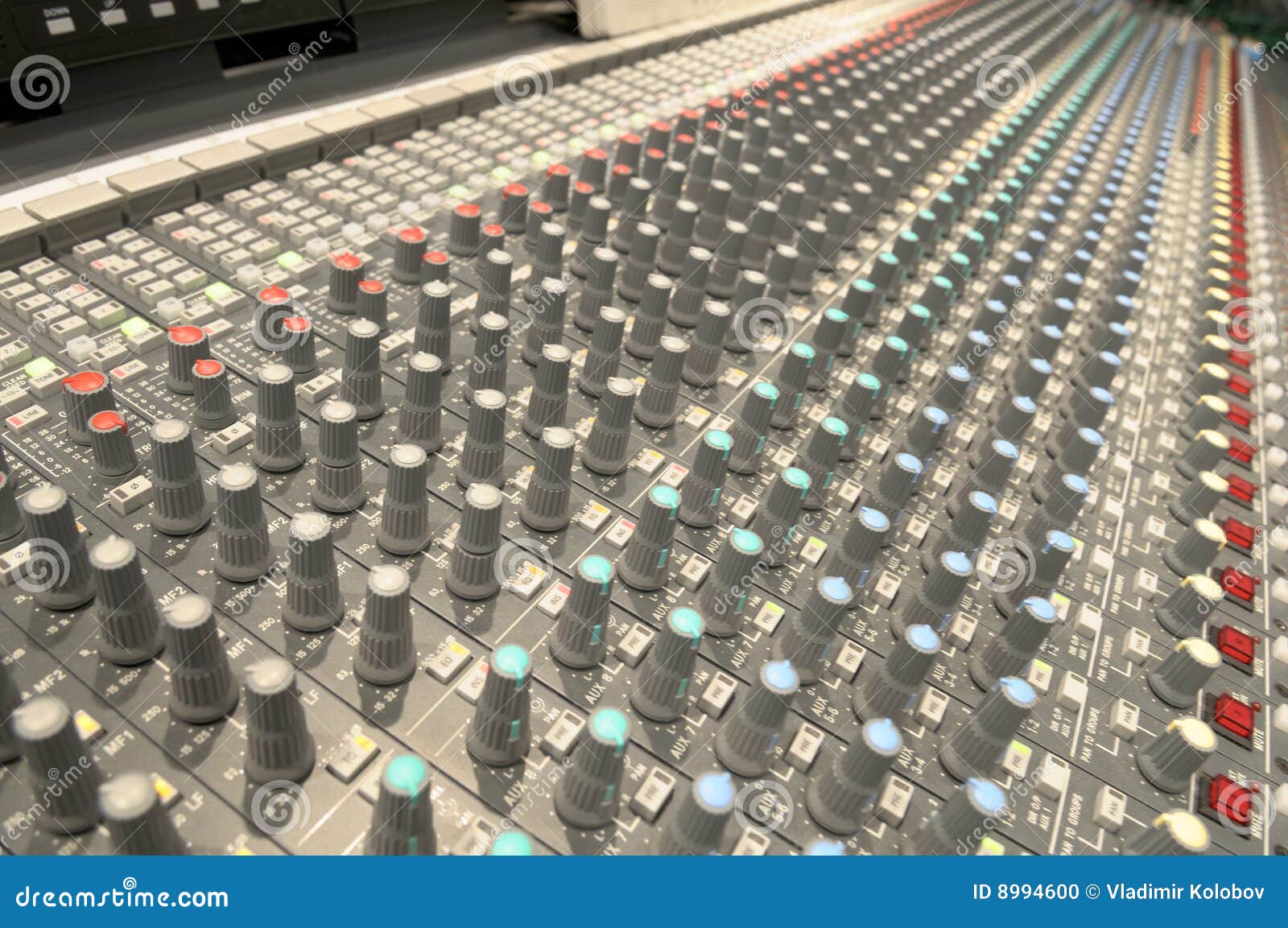 Multichannel Sound Mixer Console Board Or Mixer Electronic Equipment