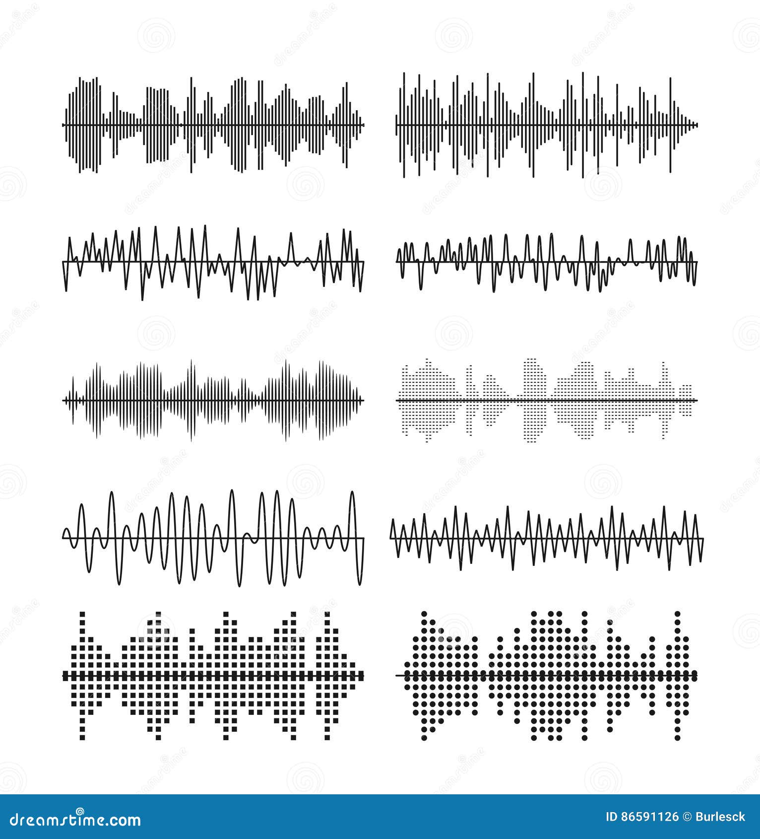 sound wave forms  . soundtrack audio music amplitude waveforms equalizer