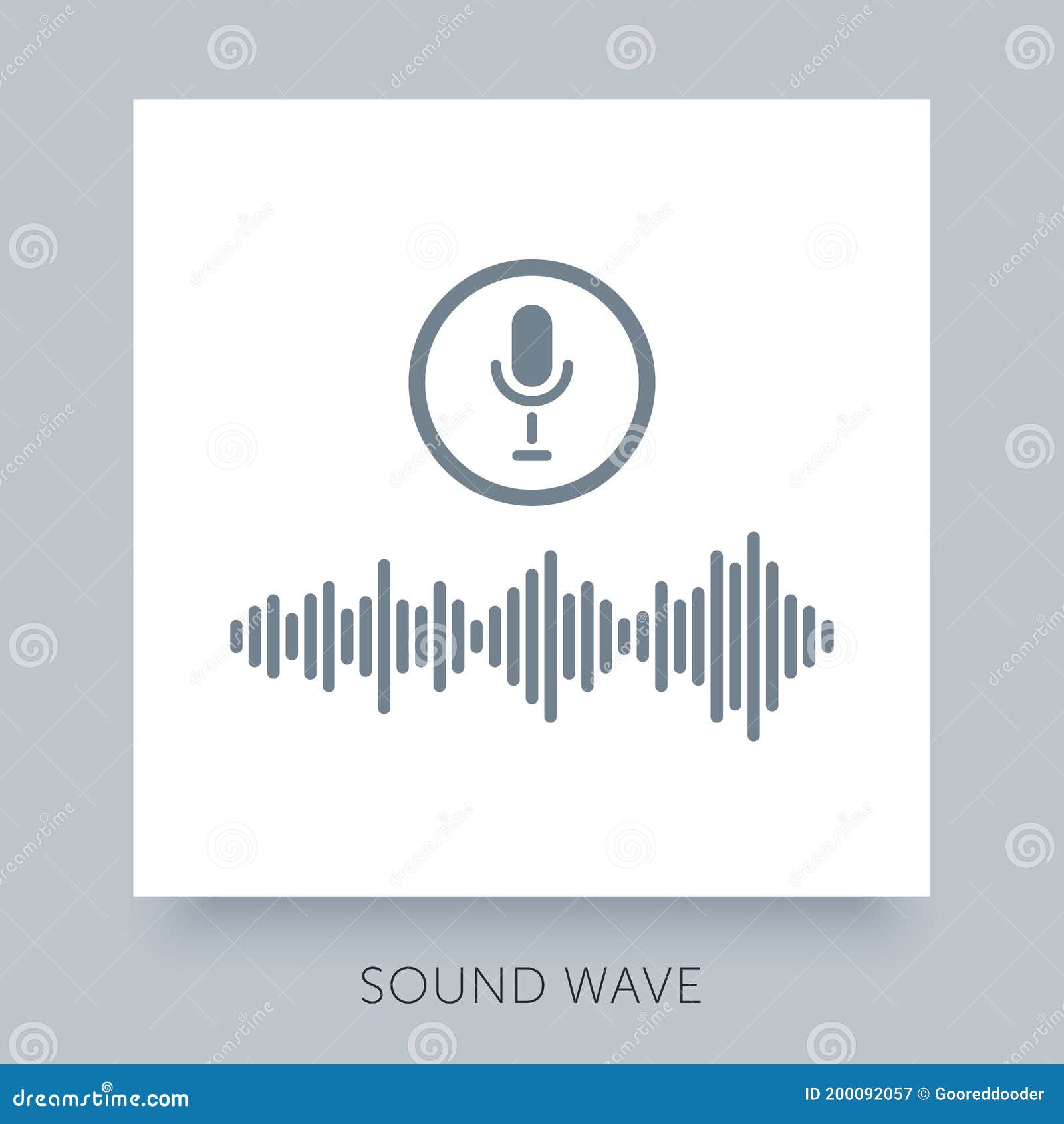 Sound Wave UX UI Design Element. Symbol for  Site and Mobile