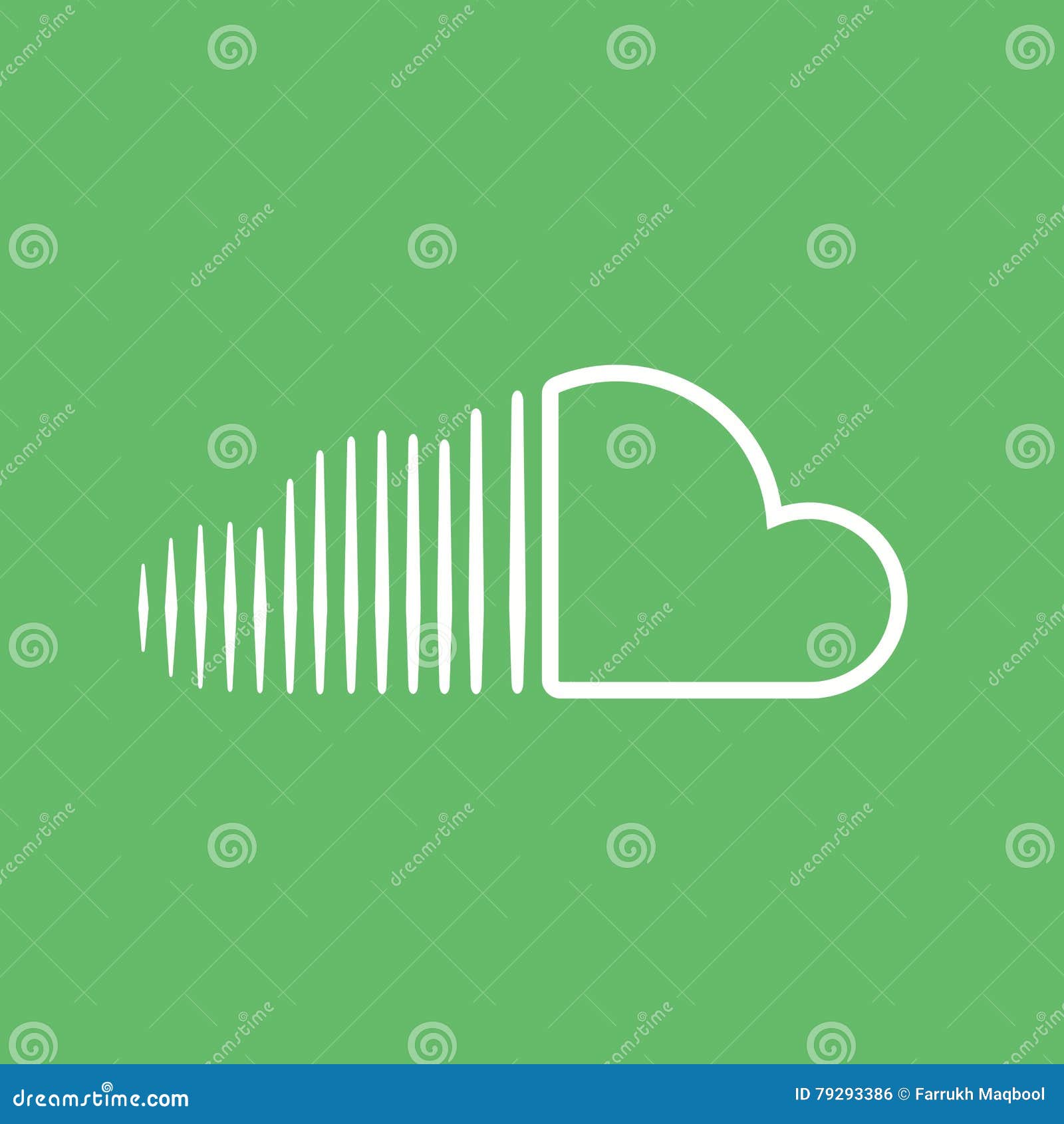 Soundcloud editorial photo. Illustration of media, concept - 79293386