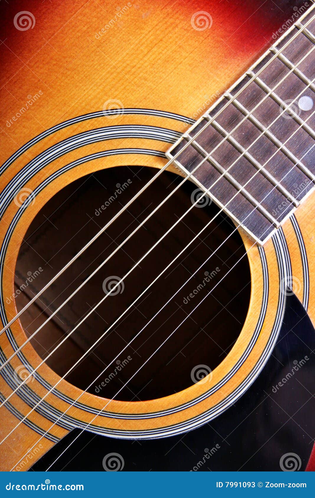 Sounding board of guitar stock image. Image of rock, sound 7991093
