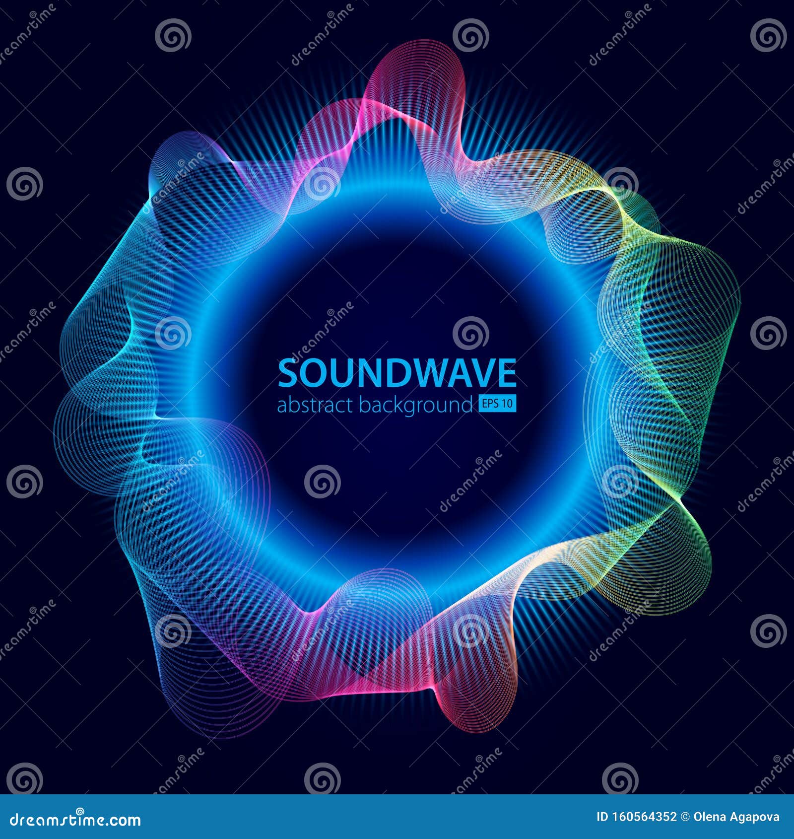 soundwave  abstract background. music radio wave. sign of audio digital record, vibration, pulse and music