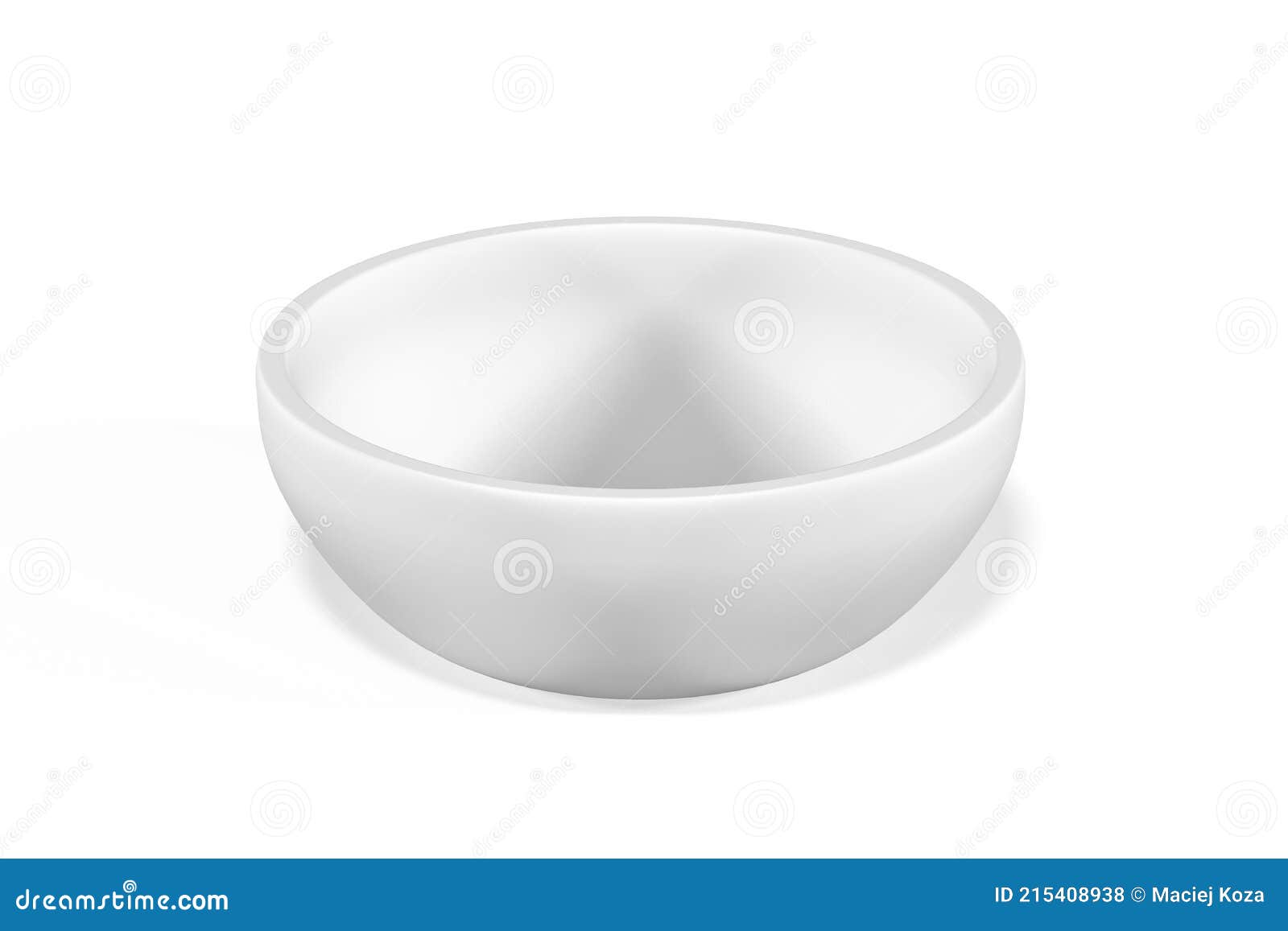 Download Soup Bowl Mockup Isolated On White Background Stock Illustration Illustration Of Crockery Dishware 215408938