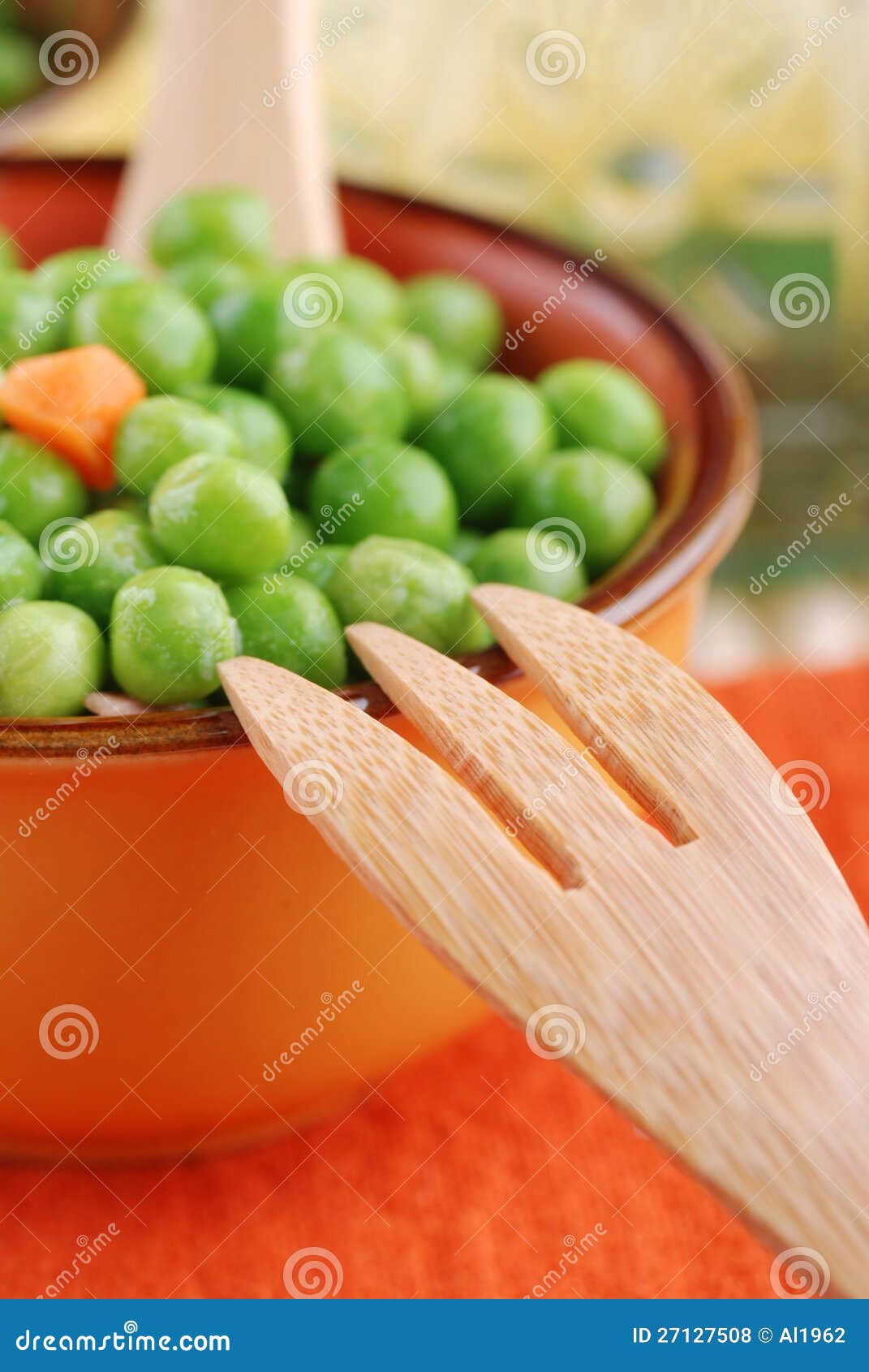 Soup of peas and carrots stock photo. Image of health 27127508