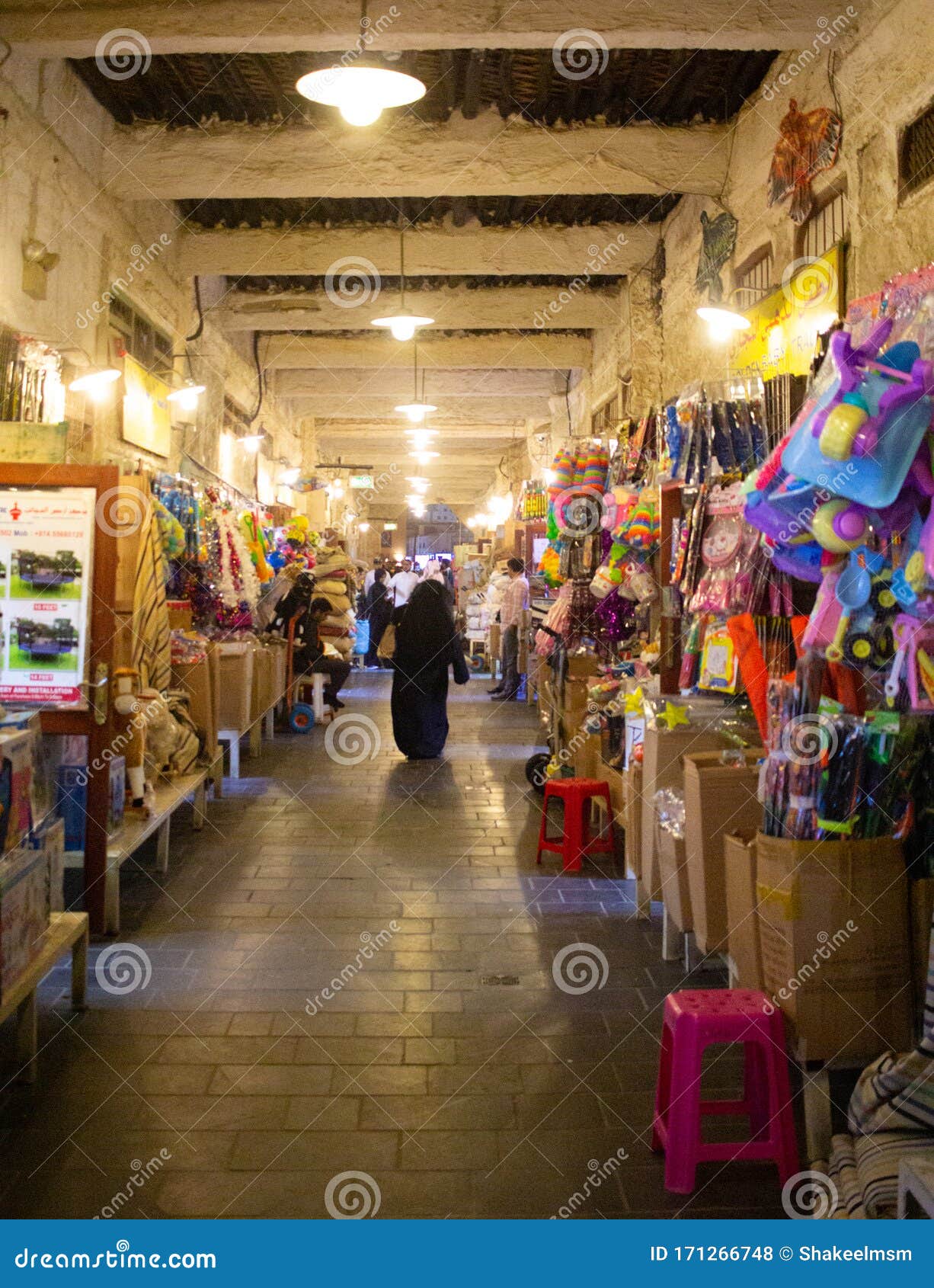 Souq / Bazaar / Market in Doha ,Qatar Editorial Stock Photo Image of