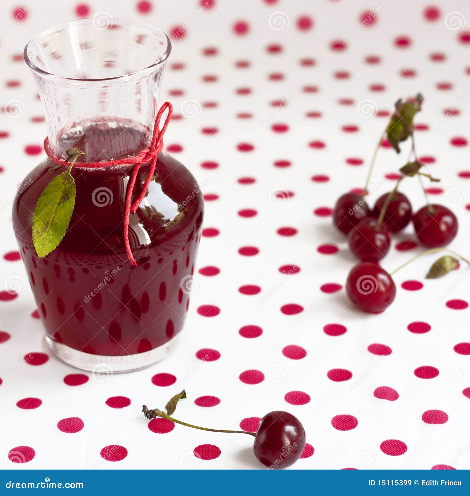 Sour cherry juice stock image. Image of juice, desert 15115399