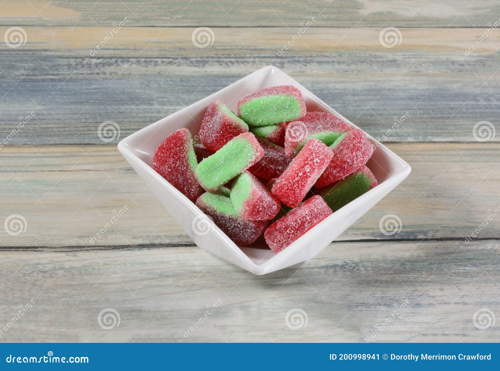 Sour Watermelon Gummy Candy Stock Image Image of snack, spanish