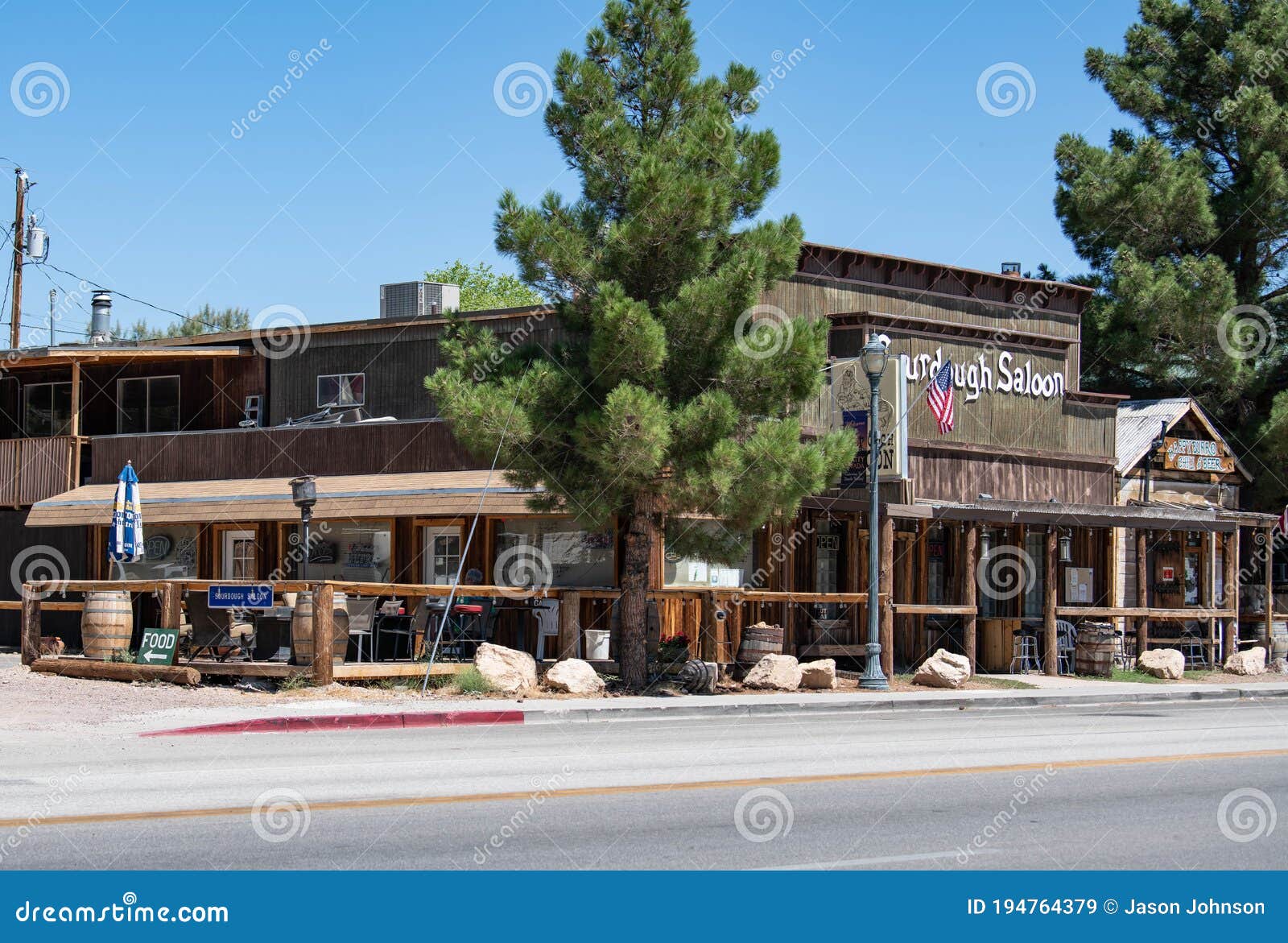 Sourdough Saloon in Beatty, Nevada Editorial Stock Image Image of