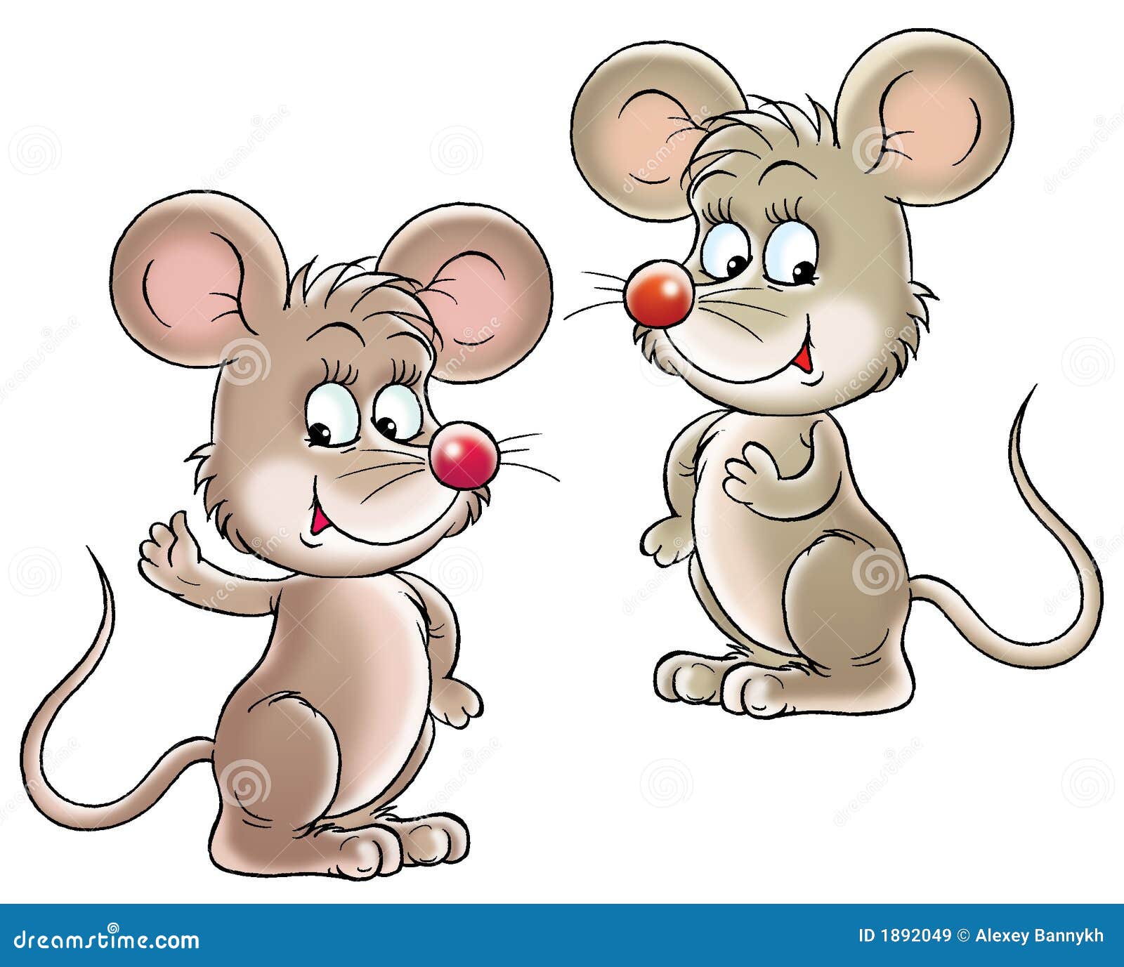 Souris illustration stock. Illustration du humorous, dessin - 1892049