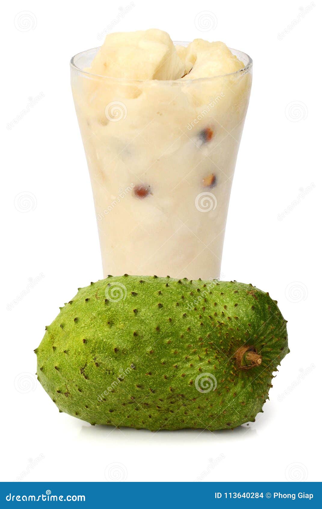 Glass Soursop Juice Stock Photo Image Of Vitamin Juice