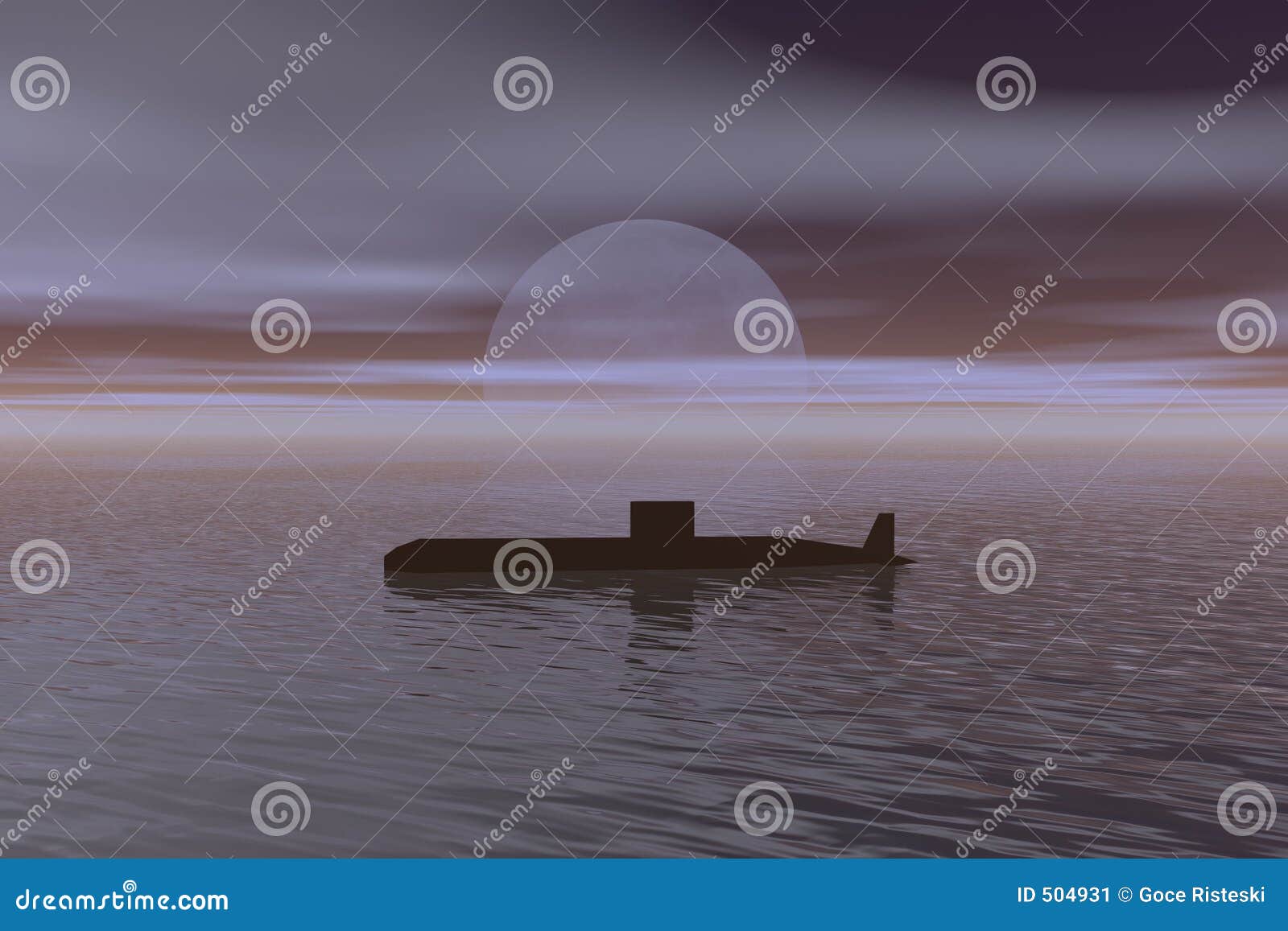 Sous-marin. Navigation submersible