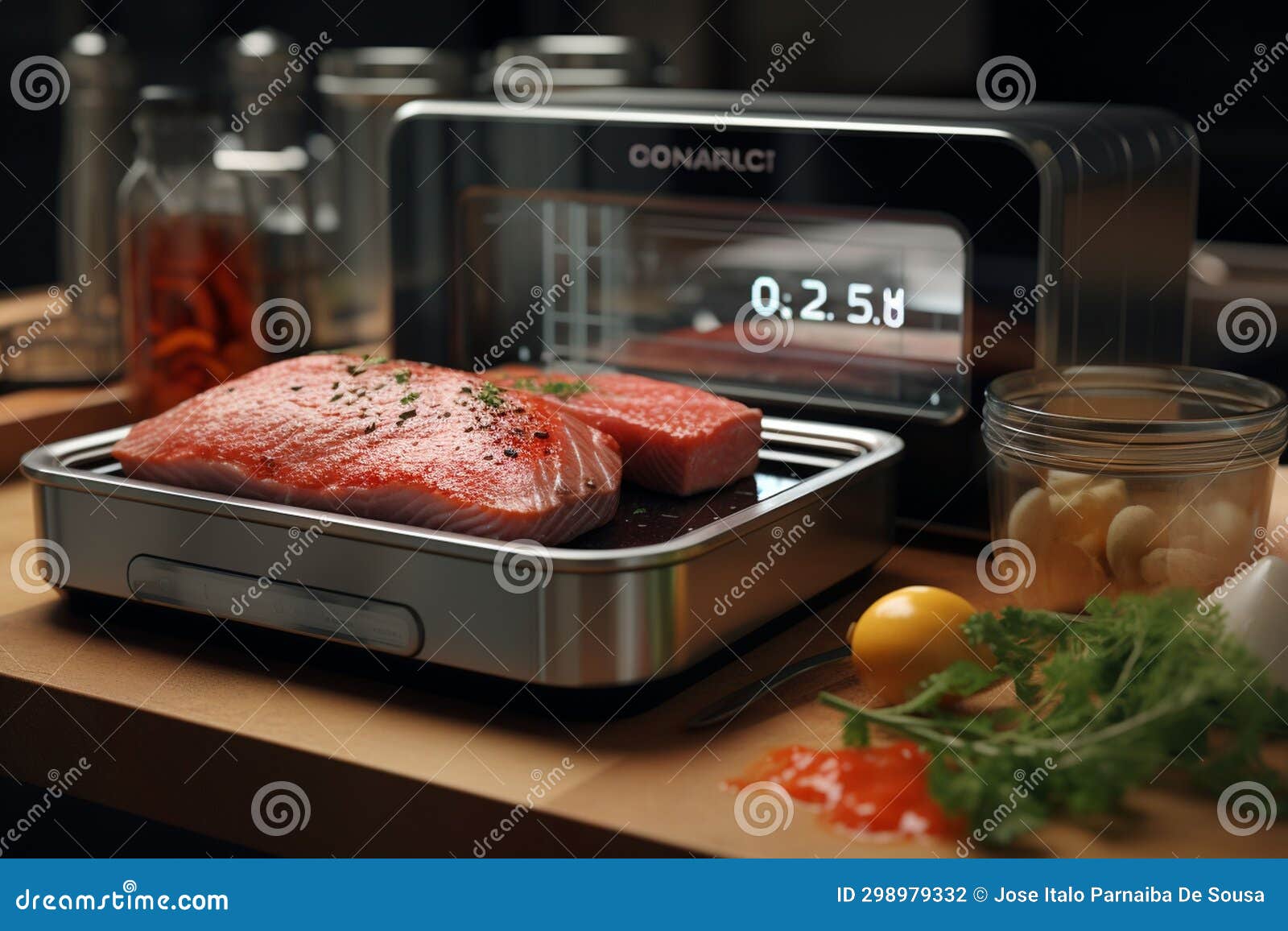 Sous Vide Precision Cookers for Restaurantquality Stock Illustration