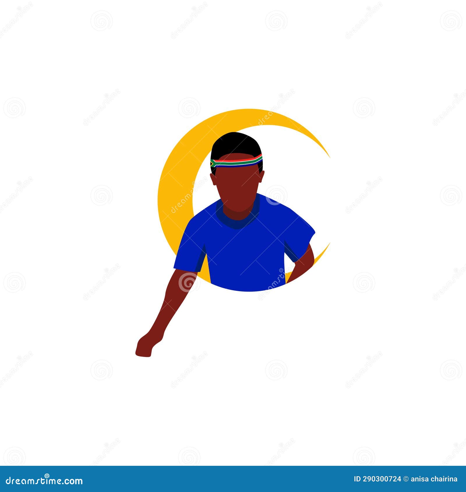 South Africa Element Heritage Day Illustration Design Vector Stock