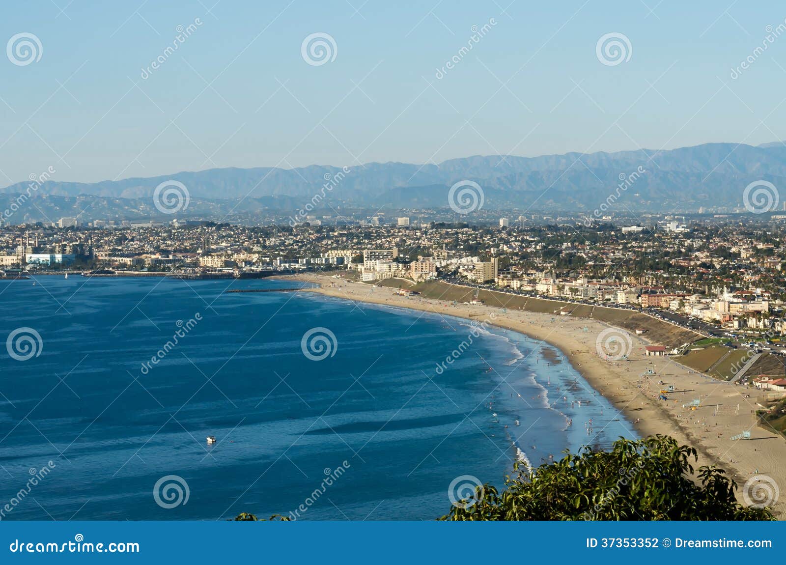 South Bay of Los Angeles stock photo. Image of redondo - 37353352
