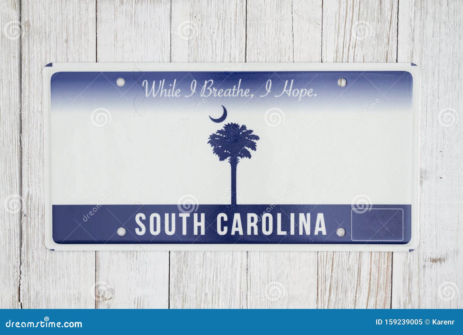 South Carolina Car License Plate Stock Image Image Of Transportation