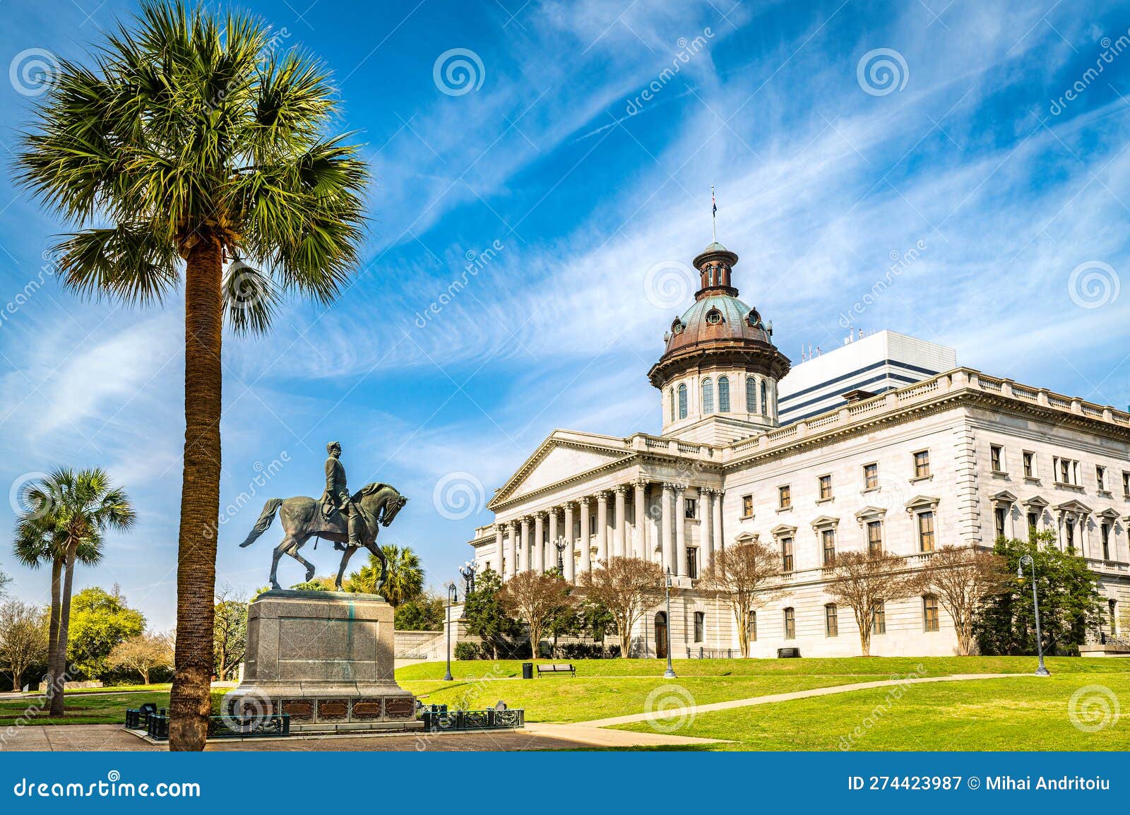 south carolina state house, in columbia, sc