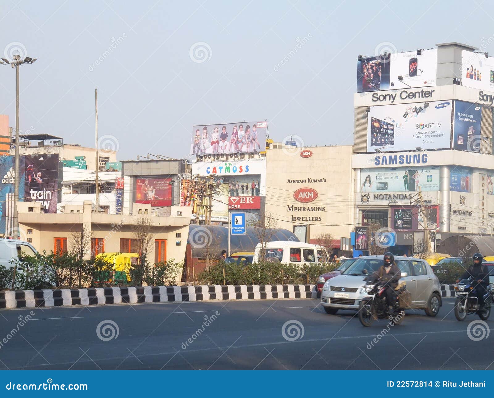 South Extension Market in Delhi Editorial Stock Image Image of hindu