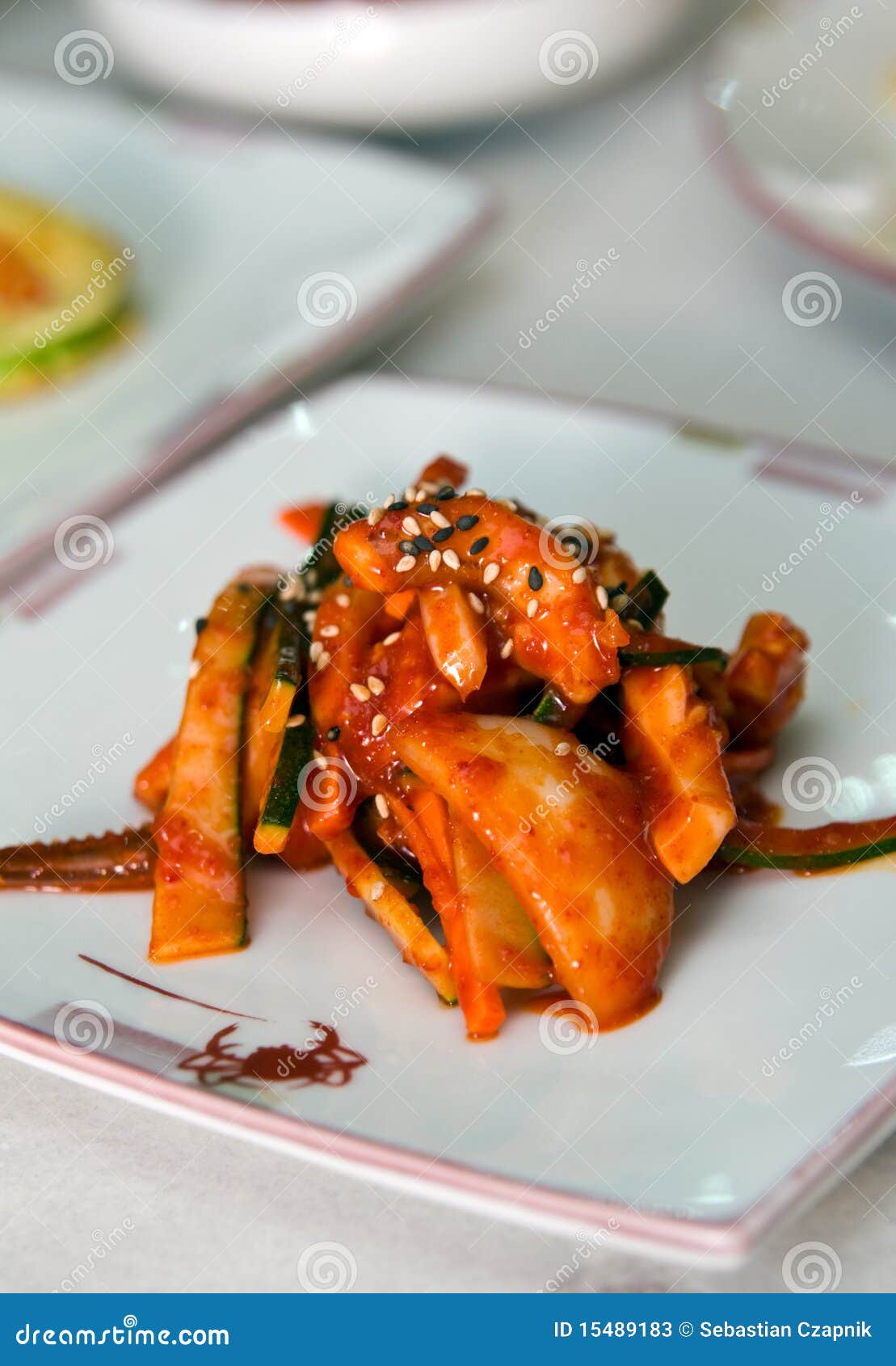 South Korean cuisine stock image. Image of yummy, asian 15489183