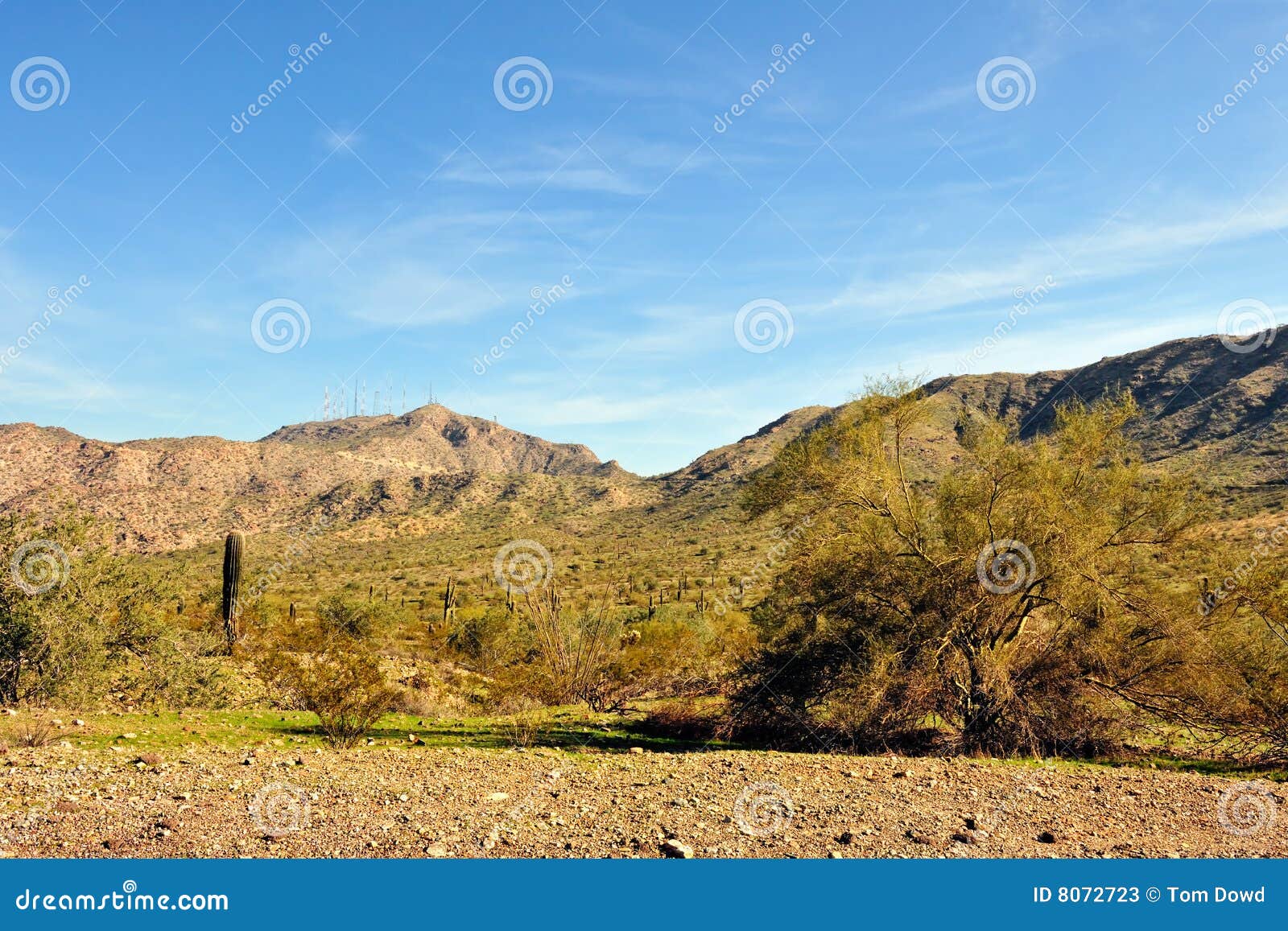 South mountains Arizona stock image. Image of outside 8072723