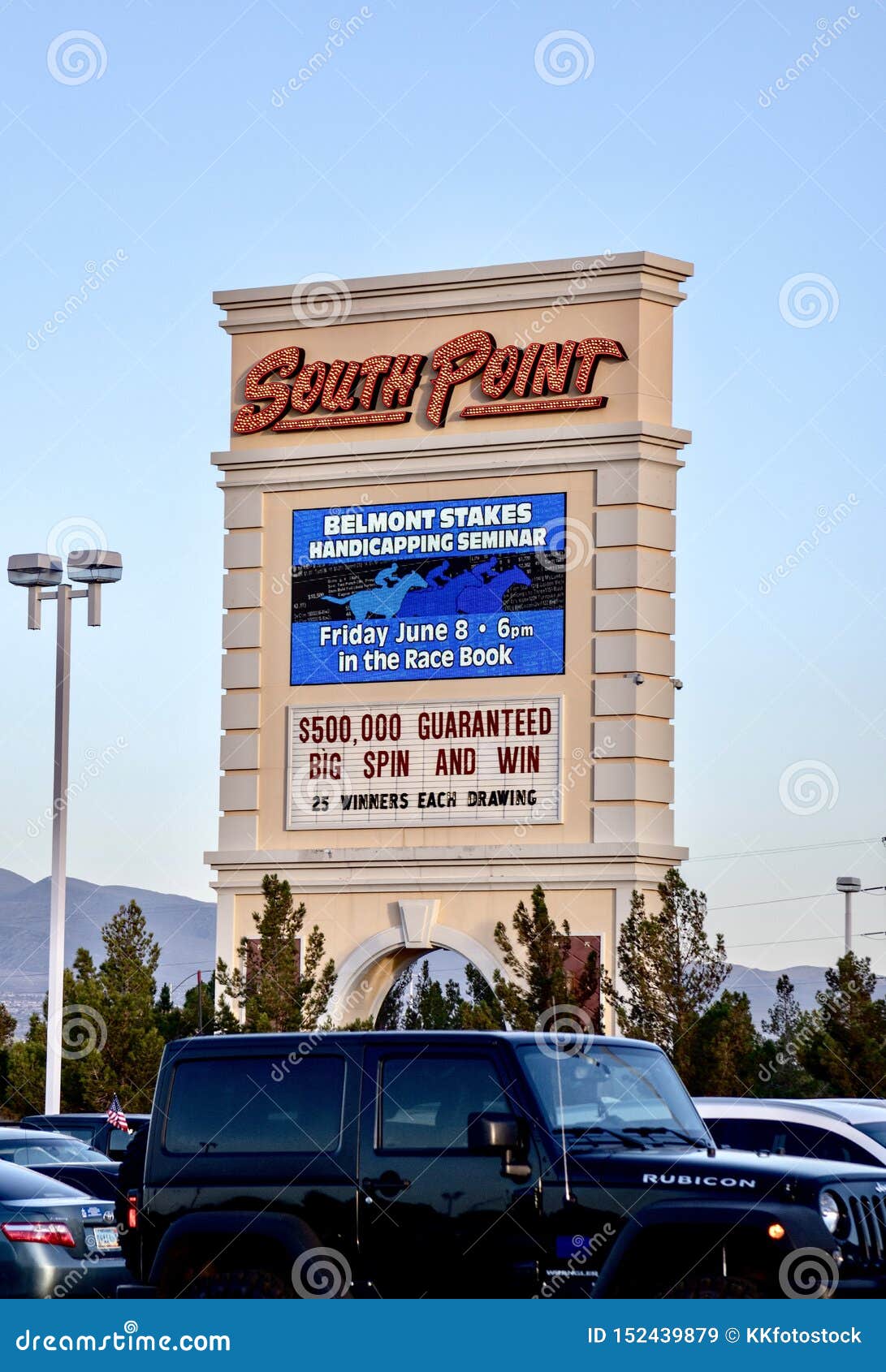South Point Hotel Casino and Spa Sign Editorial Stock Image - Image of  outside, states: 152439879